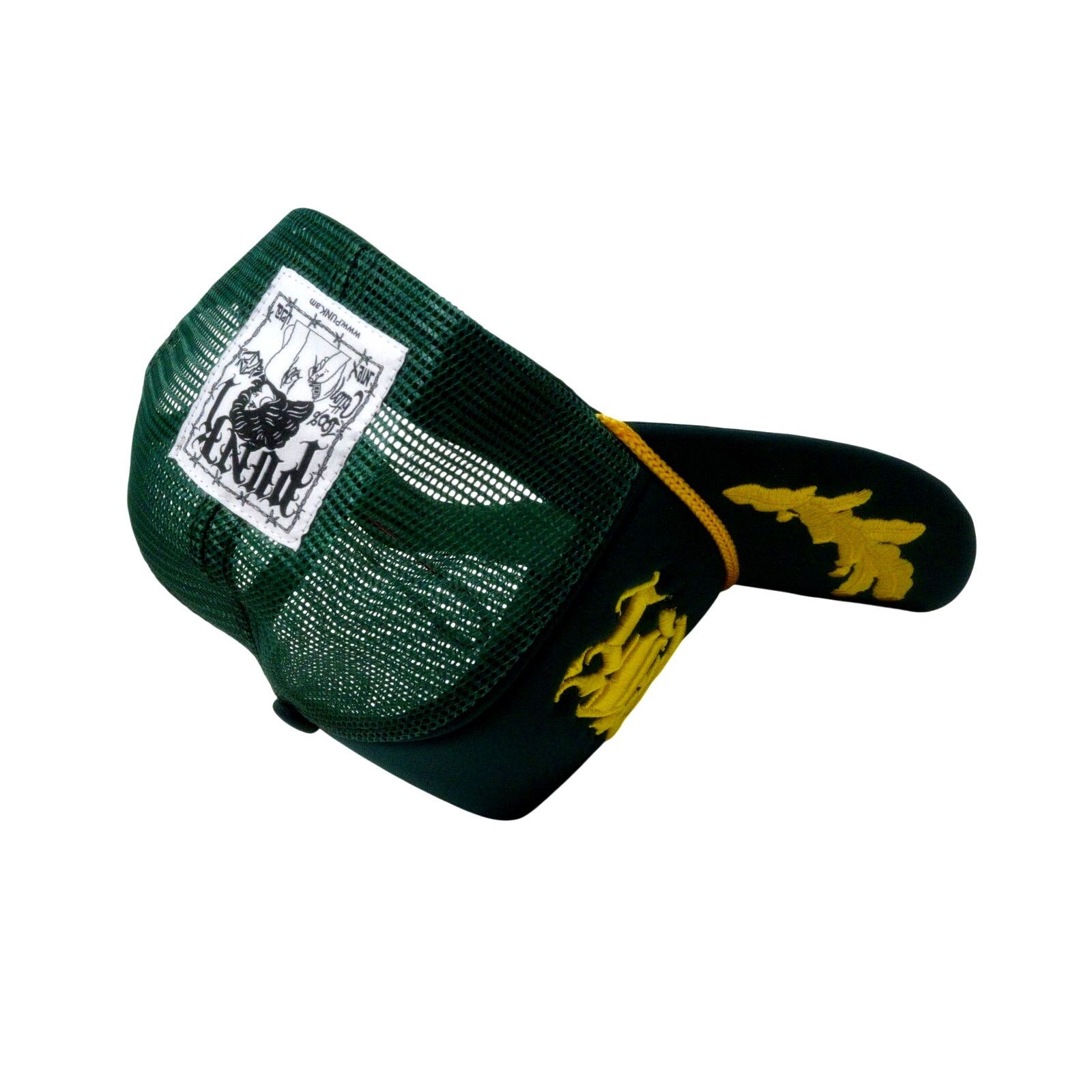 Other PUNK ® El Capitan Trucker Mesh Hat Green Military Made USA Size ONE SIZE - 6 Thumbnail