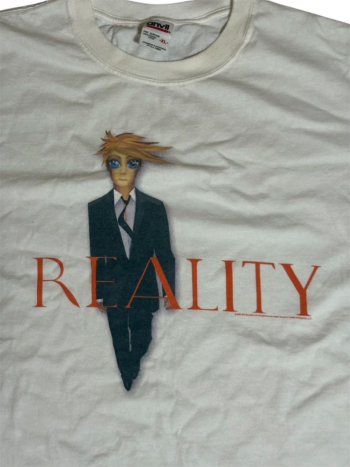 Vintage 2003 David Bowie reality tour T shirt Size US XL / EU 56 / 4 - 3 Thumbnail