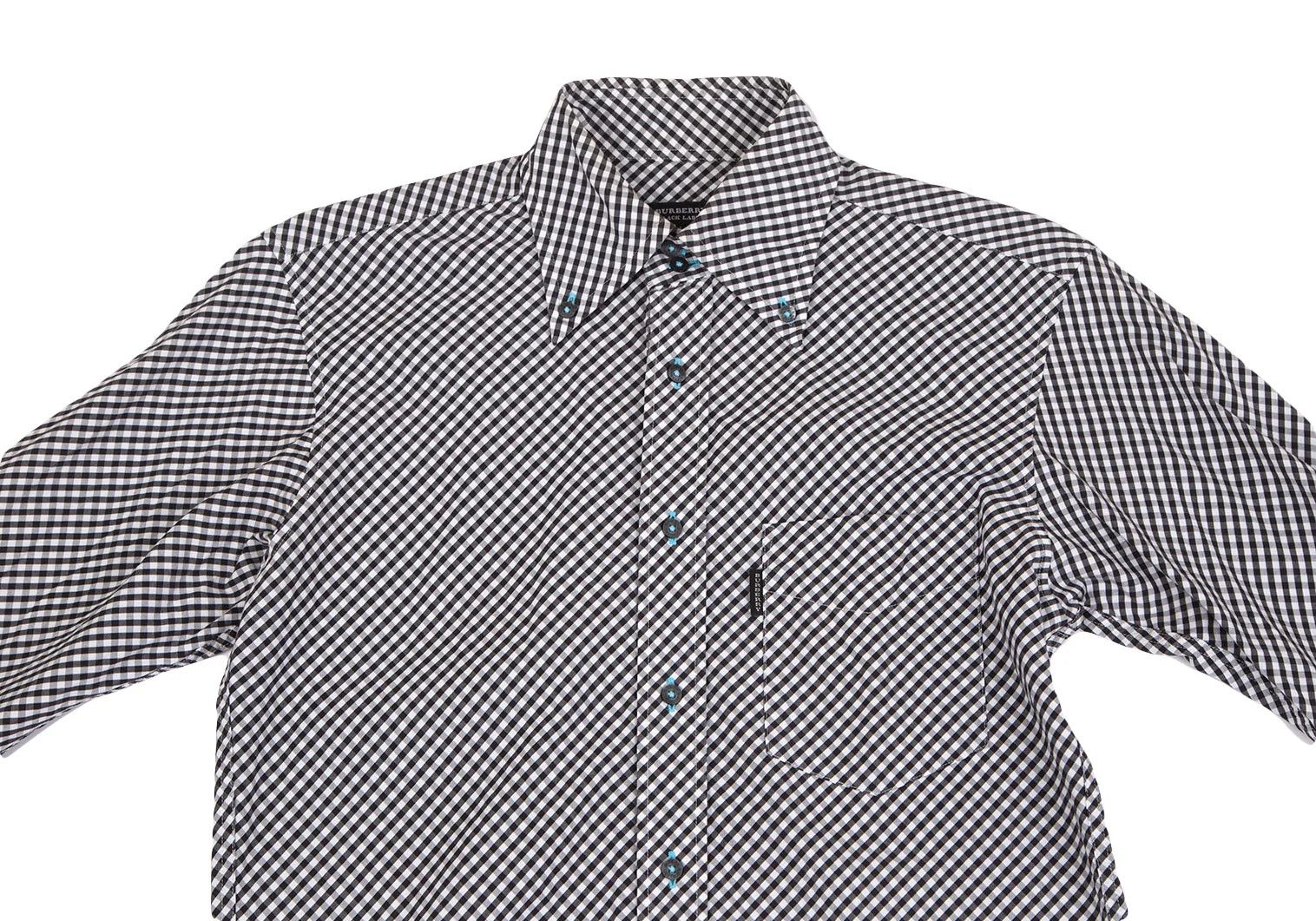 Burberry Gingham Check Button-Down Shirt in Black and White Size US S / EU 44-46 / 1 - 2 Thumbnail
