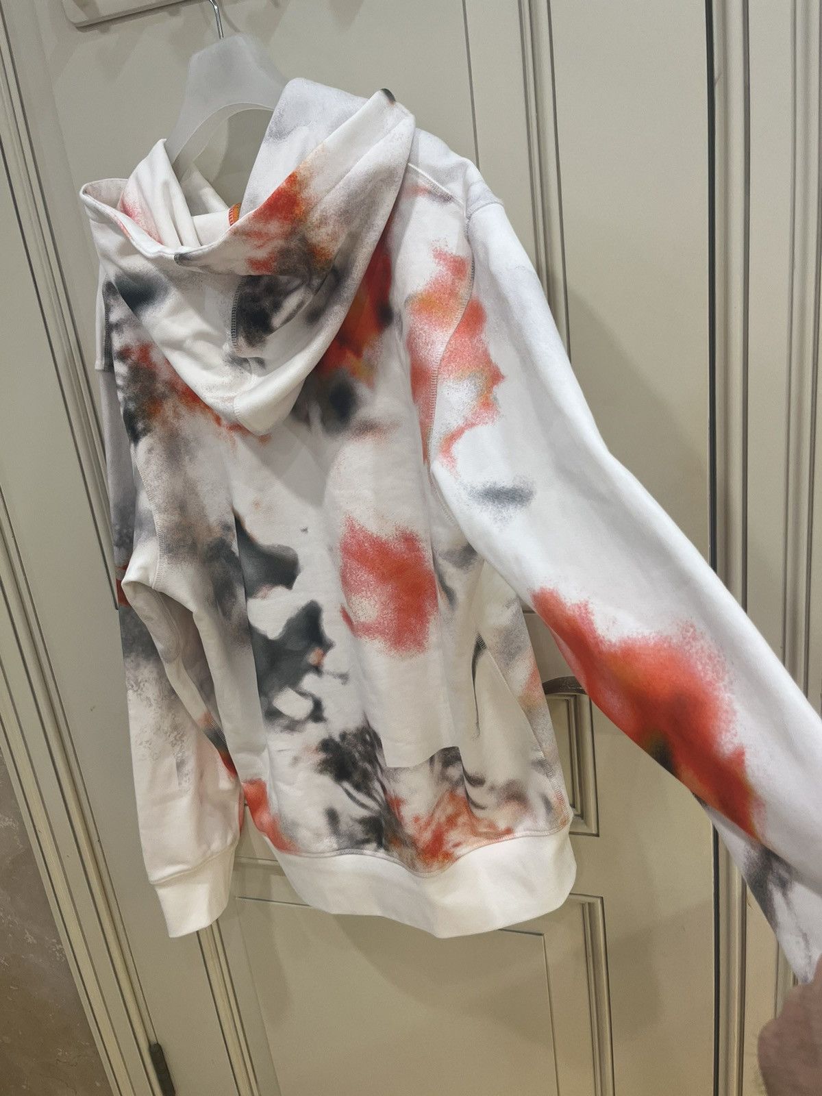 Alexander McQueen Obscured Floral hooded sweatshirt size m Size US M / EU 48-50 / 2 - 18 Thumbnail