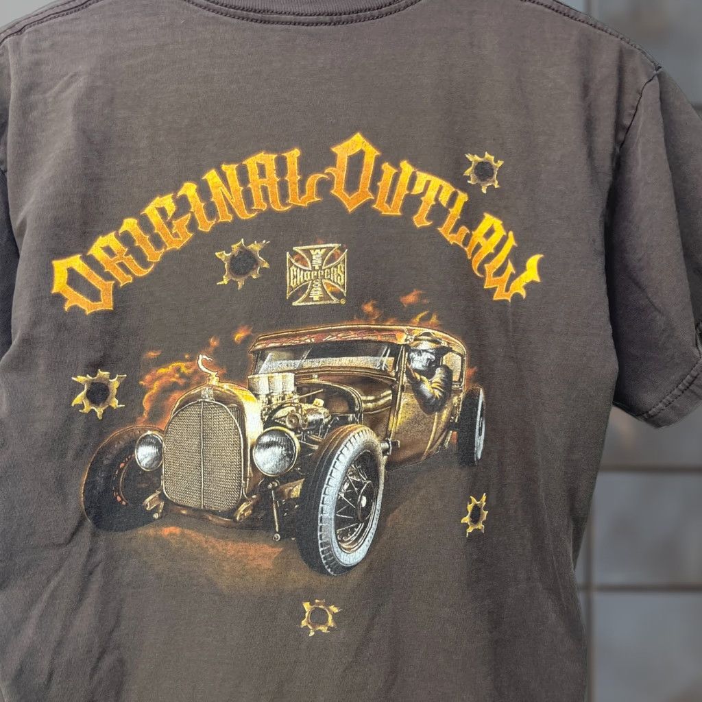 West Coast Choppers VINTAGE West Coast Choppers T Shirt M Adult Medium Brown Cotton Graphic Print 90s Disney Stitch Winnie The Pooh Jess Pockets Logo Men Mens Size US M / EU 48-50 / 2 - 1 Thumbnail