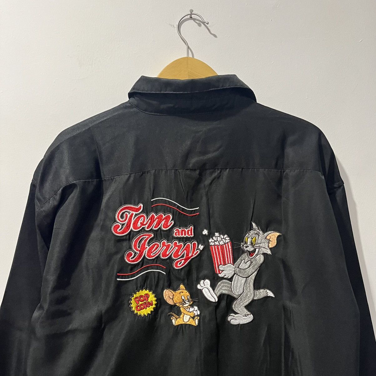 Cartoon Network Tom And Jerry Embroidered Ls Button Up Size US L / EU 52-54 / 3 - 2 Thumbnail