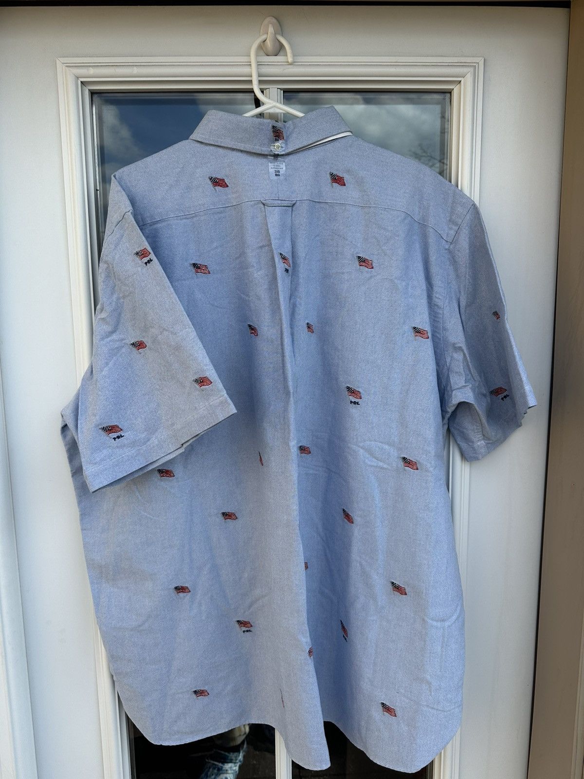Polo Ralph Lauren × Ralph Lauren Polo Ralph Lauren USA Flag Logo Monogram shirt short sleeve Size US XXL / EU 58 / 5 - 6 Thumbnail