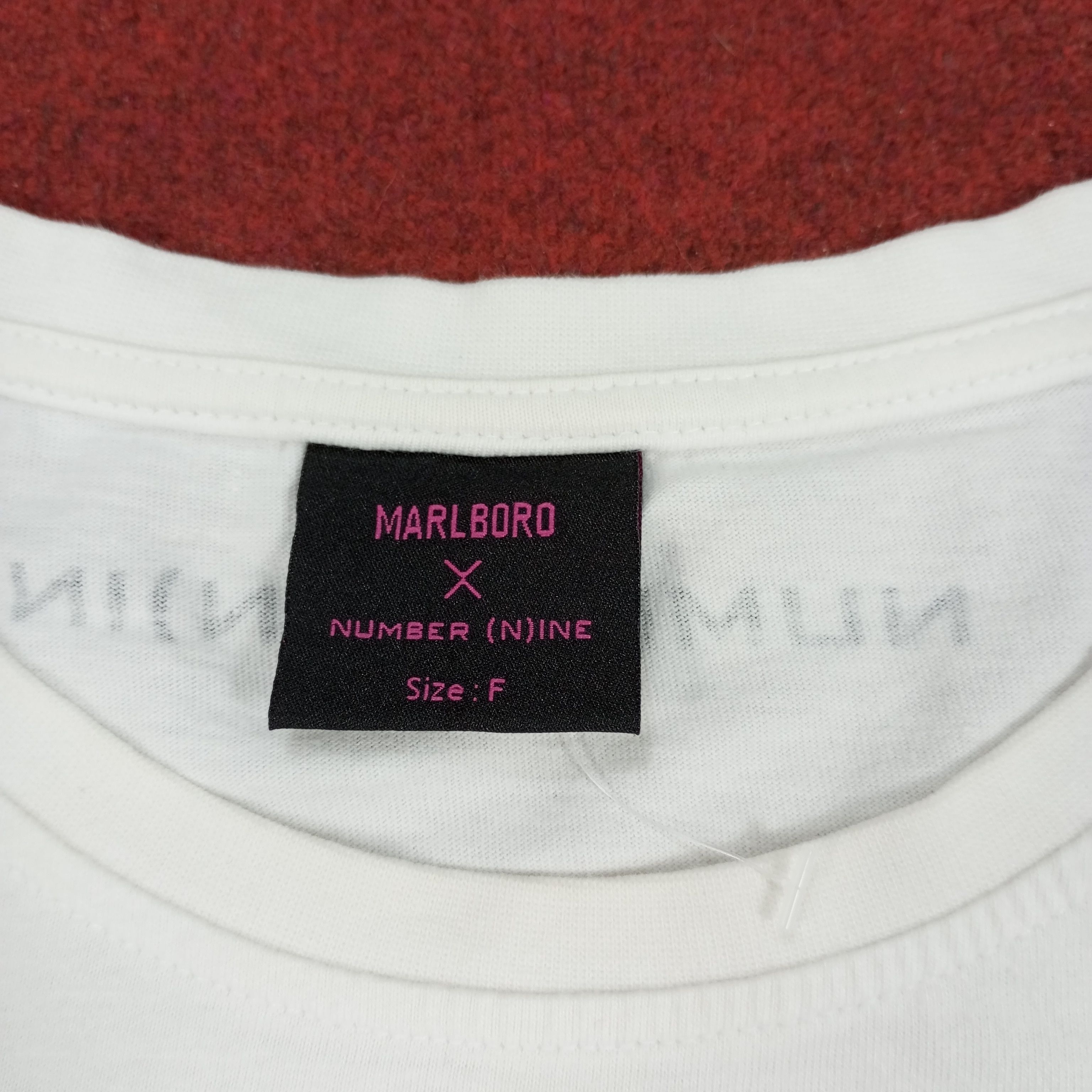 Marlboro Marlboro X Number Nine Japanese Brand Designer Tshirt Size US L / EU 52-54 / 3 - 6 Thumbnail