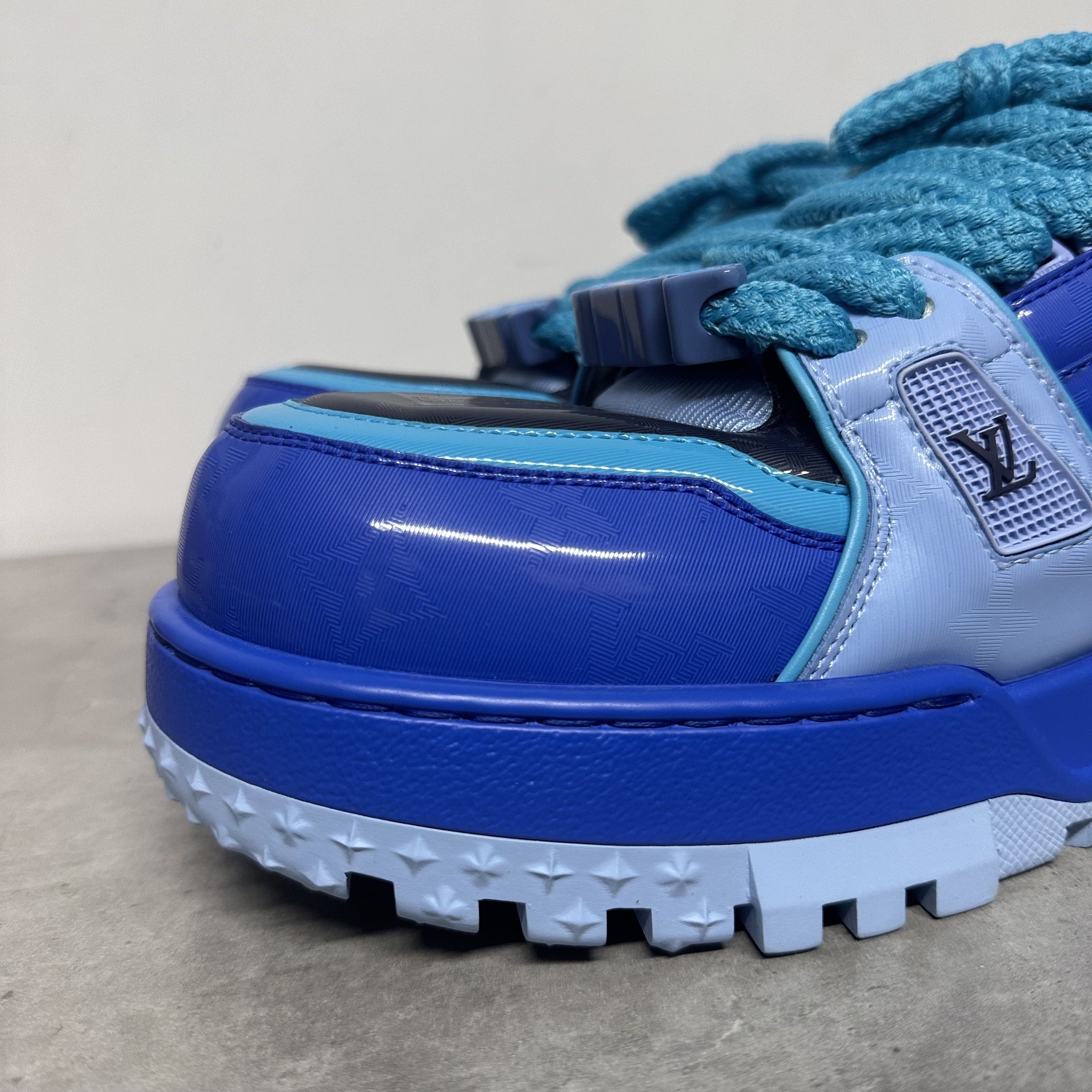 Louis Vuitton Maxi Skate US10.5 LV Trainer Mens Blue trainer