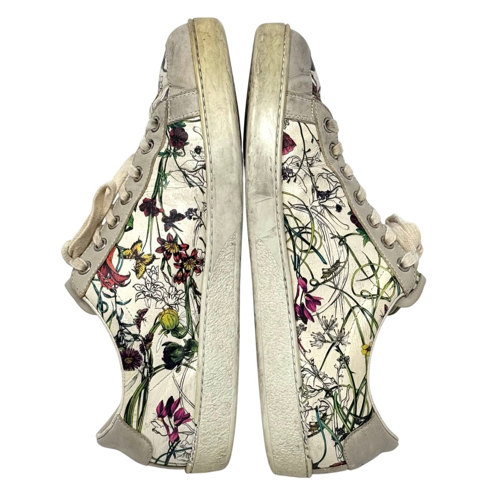 Gucci Gucci Flora Print Sneakers Size US 9 / EU 42 - 3 Thumbnail