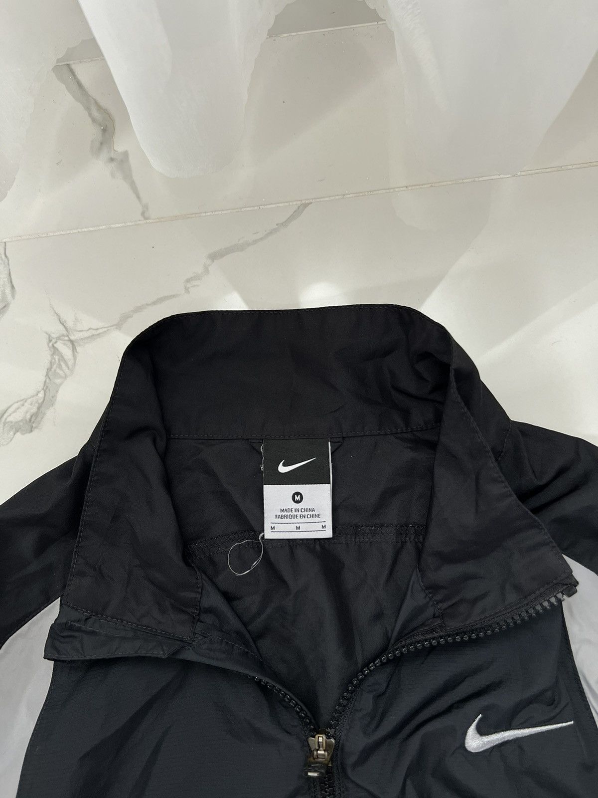 Nike × Vintage 90's NIKE RARE RETRO GORPCORE TRACK JACKET SWOOSH LOGO Size US M / EU 48-50 / 2 - 6 Thumbnail
