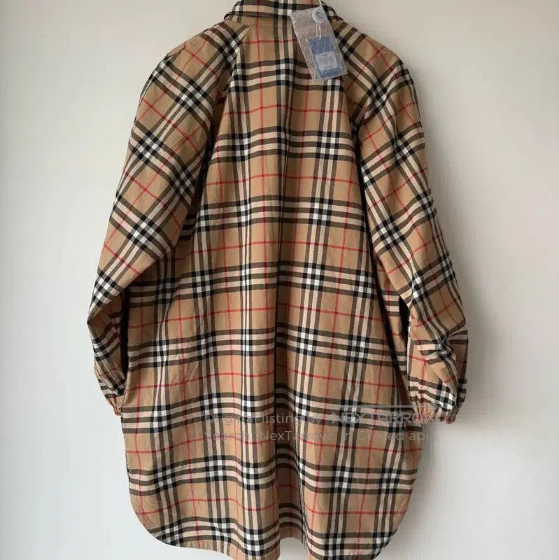 Burberry Burberry Long Sleeve Cotton Check Shirt. Size L / US 10 / IT 46 - 2 Thumbnail