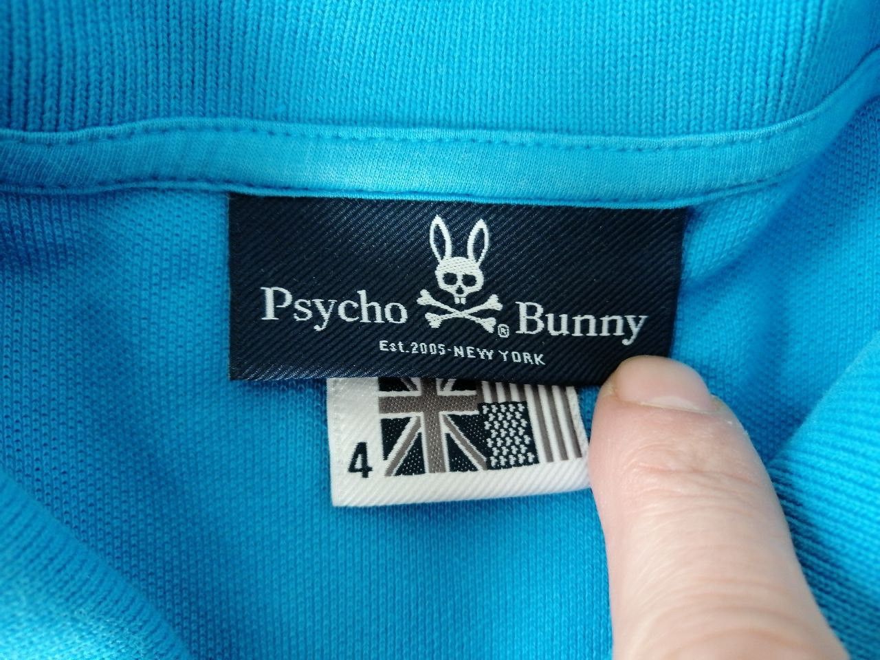 Psycho Bunny Psycho Bunny Hayfield Polo Electric Teal Size M Size US M / EU 48-50 / 2 - 4 Thumbnail