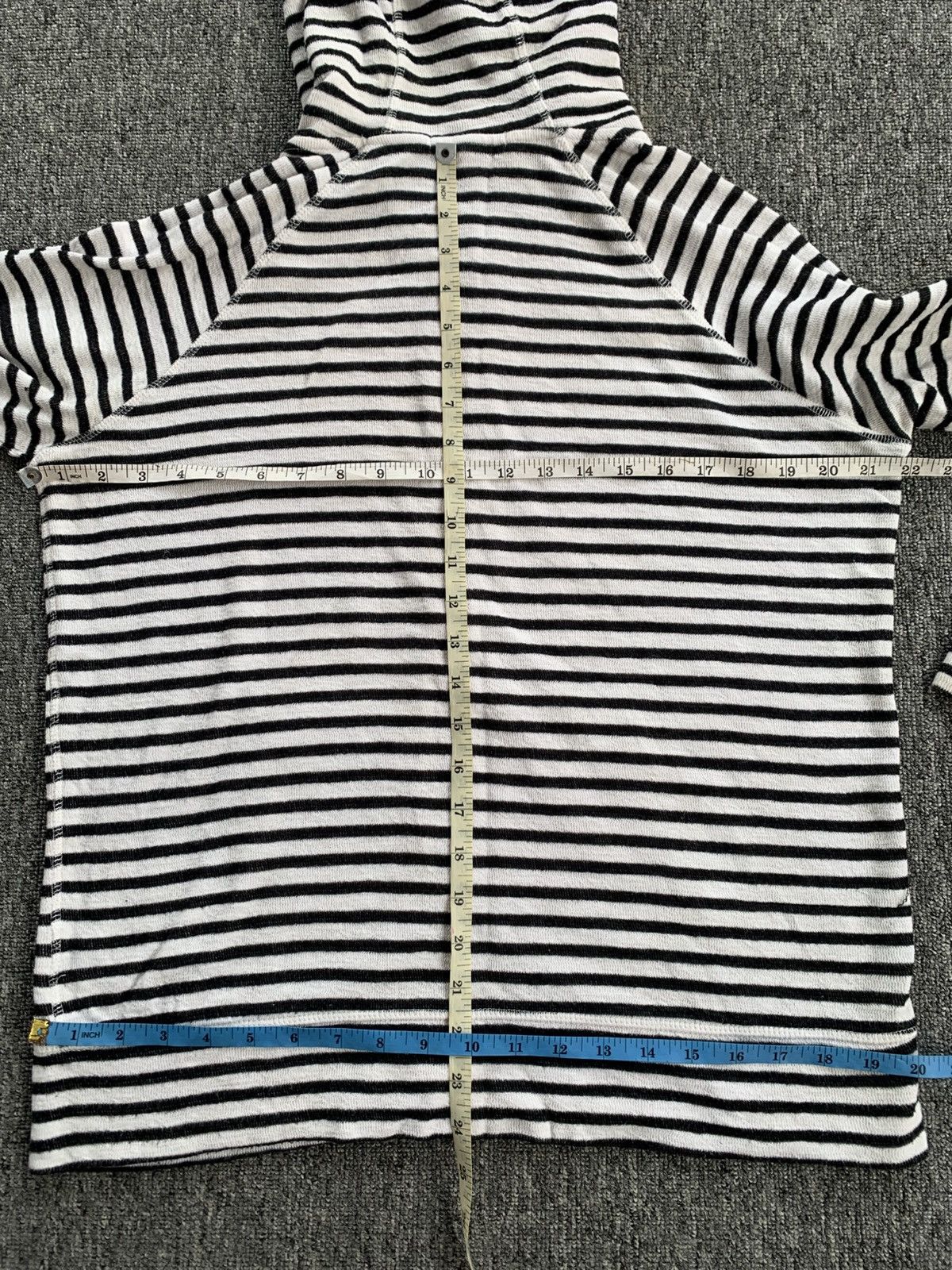 Esprit Esprit Stripe Black White Zip Hoodie Size US L / EU 52-54 / 3 - 9 Thumbnail