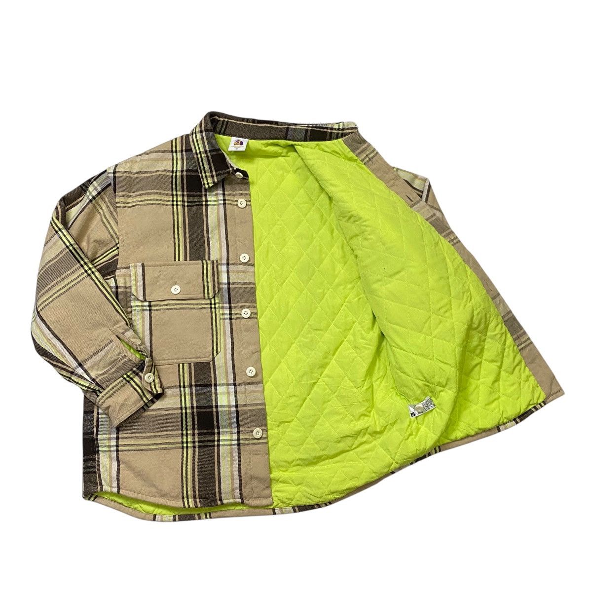 Japanese Brand × Studio Seven Honest College quilted flannel Size US L / EU 52-54 / 3 - 8 Thumbnail