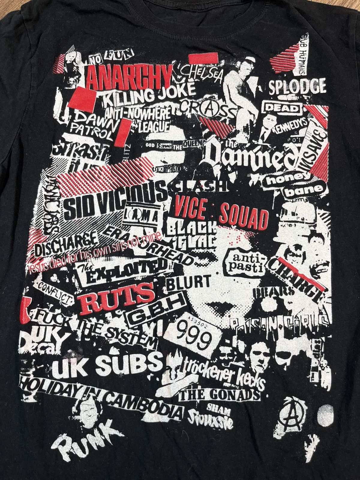 Band Tees × Vintage Punk Rock Bands Sex Pistols T Shirt Size US M / EU 48-50 / 2 - 2 Thumbnail