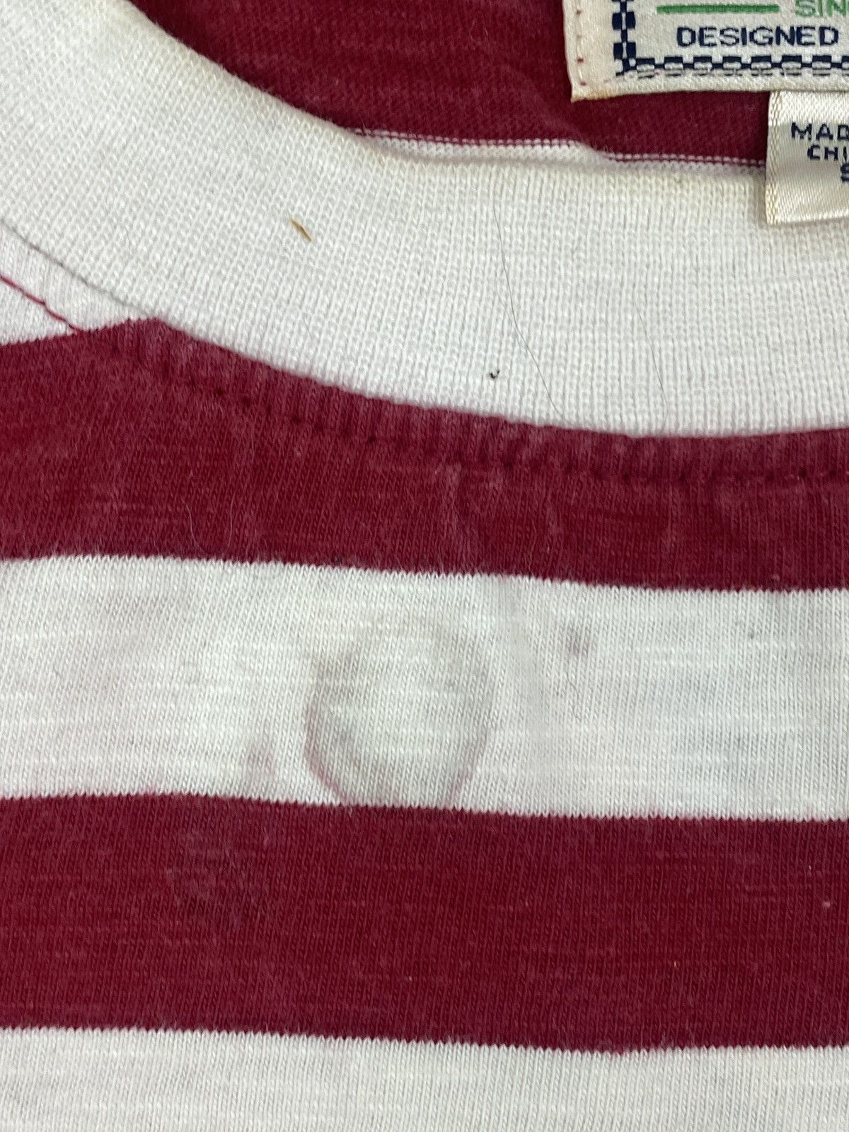 Guess Vintage Guess Center Logo Striped Tee Y2K T0022 Size US S / EU 44-46 / 1 - 13 Thumbnail