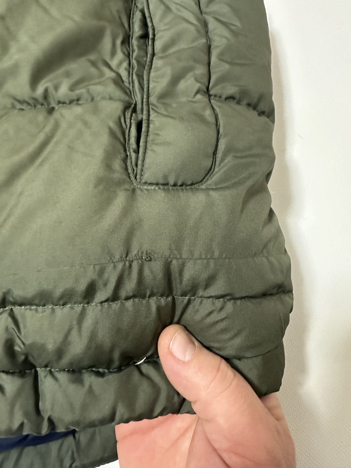 Nike × Vintage Y2k Vintage Nike Drill Puffer Down Vest Unisex Size XS / US 0-2 / IT 36-38 - 3 Thumbnail