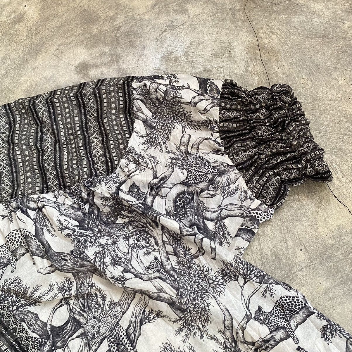 Issey Miyake Issey Miyake Frabois Leopard Shirt Size M / US 6-8 / IT 42-44 - 3 Thumbnail