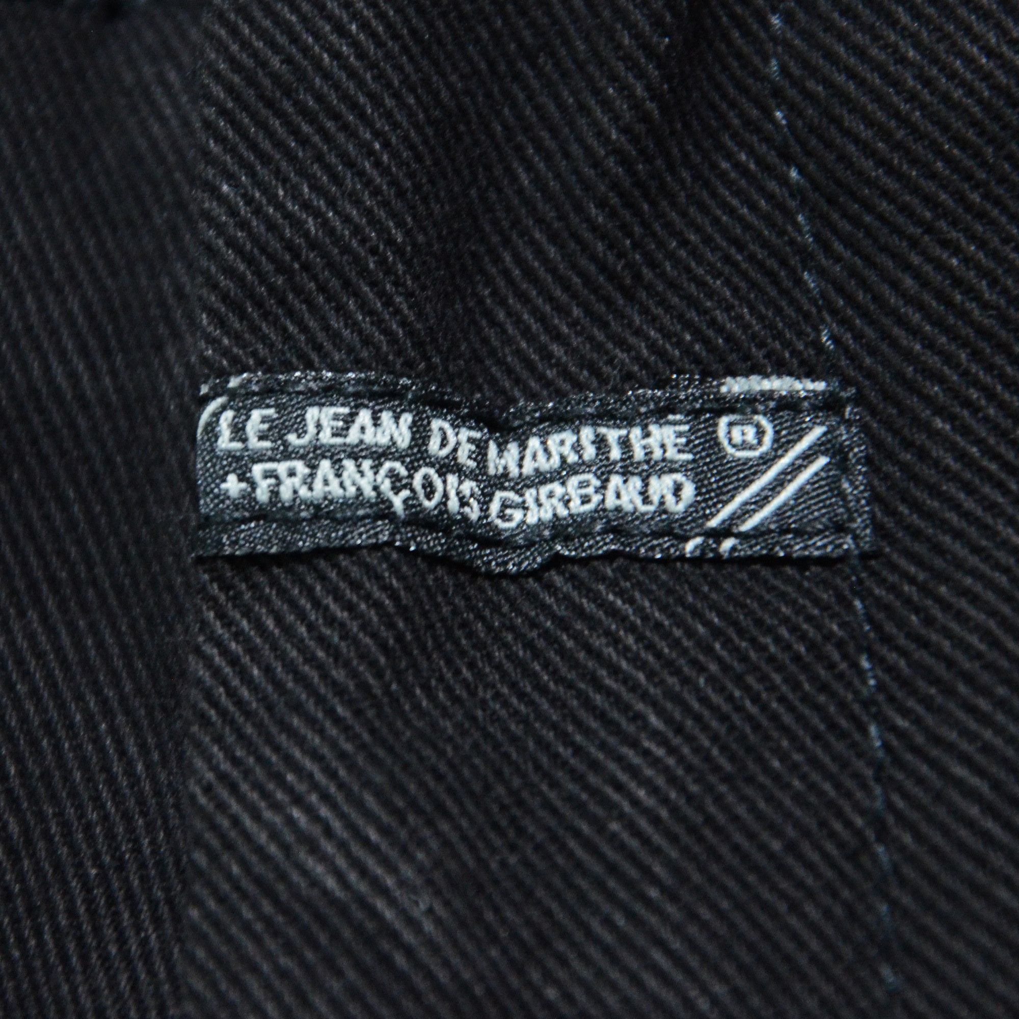 Marithe + Francois Girbaud M+FG Long Black Shorts W32 Y2K Hip Hop 2006 Rare Craft Size US 32 / EU 48 - 6 Thumbnail