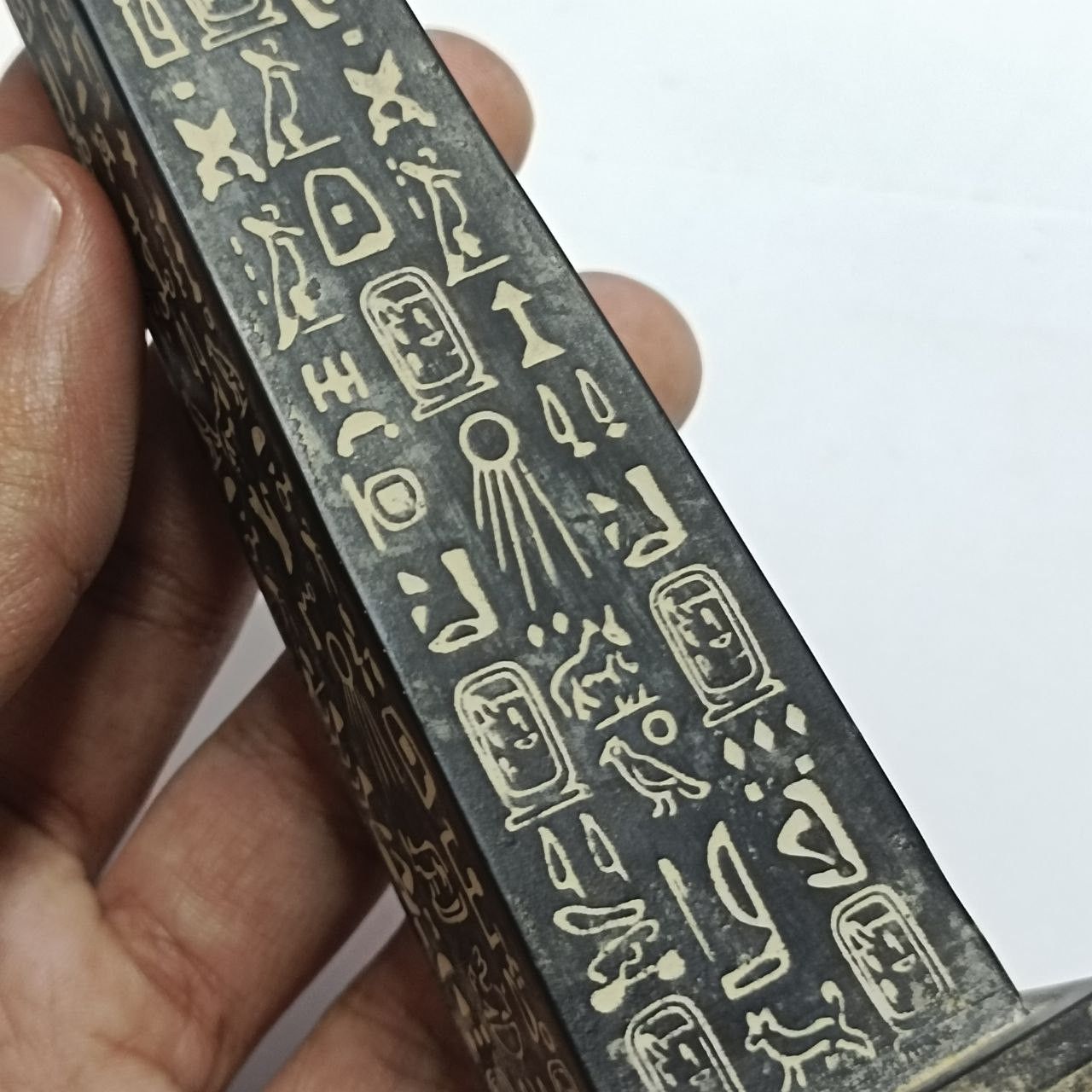 Other Egyptian obelisk replica with hieroglyphs Size ONE SIZE - 5 Thumbnail