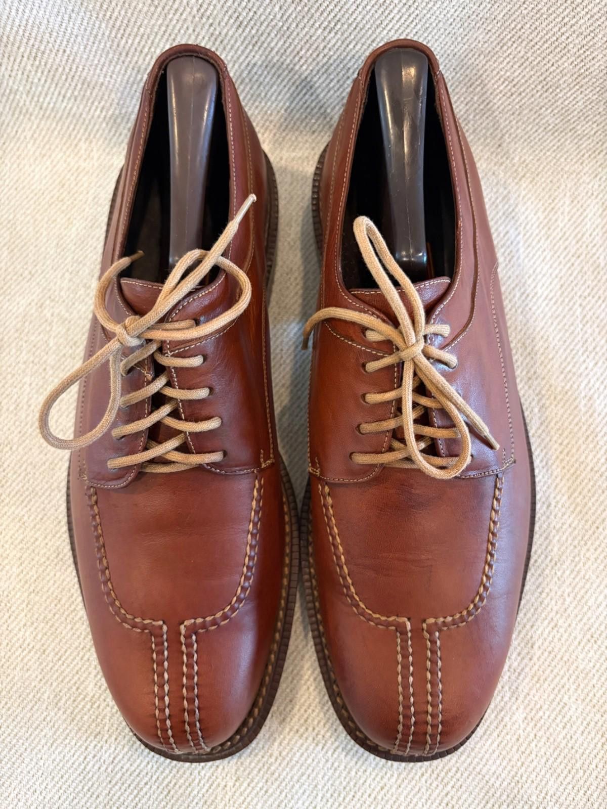 Cole Haan Cole Haan Country 7250 Brown Leather Split Toe Shoes 9 D Size US 9 / EU 42 - 1 Thumbnail