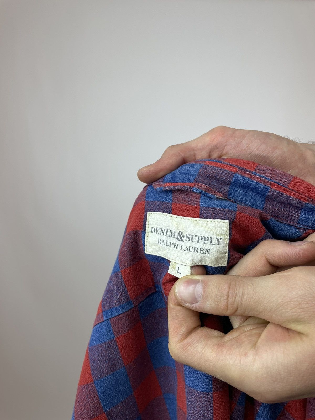 Ralph Lauren Denim supply Ralph Lauren Plaid shirt long sleeve size L Size US L / EU 52-54 / 3 - 9 Thumbnail