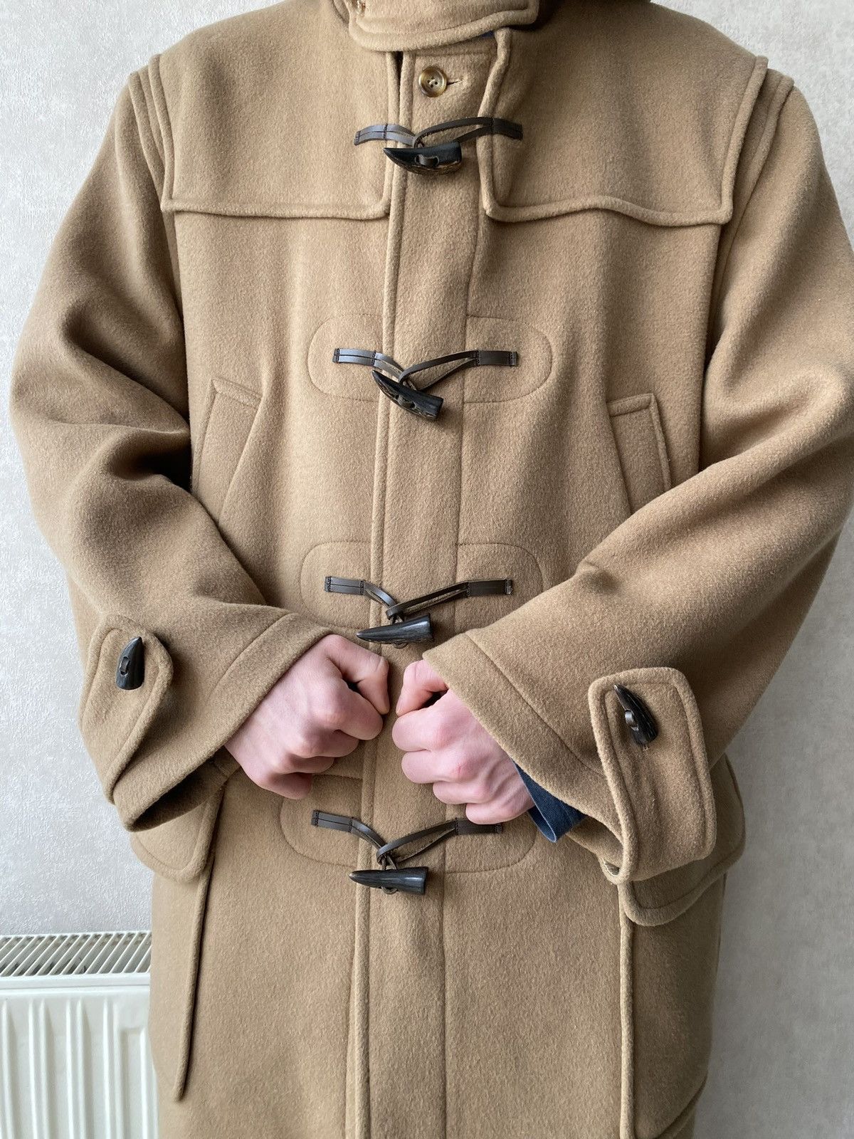 Aquascutum Vintage Aquascutum Duffle Wool Coat Asian Fit Size US XL / EU 56 / 4 - 9 Thumbnail