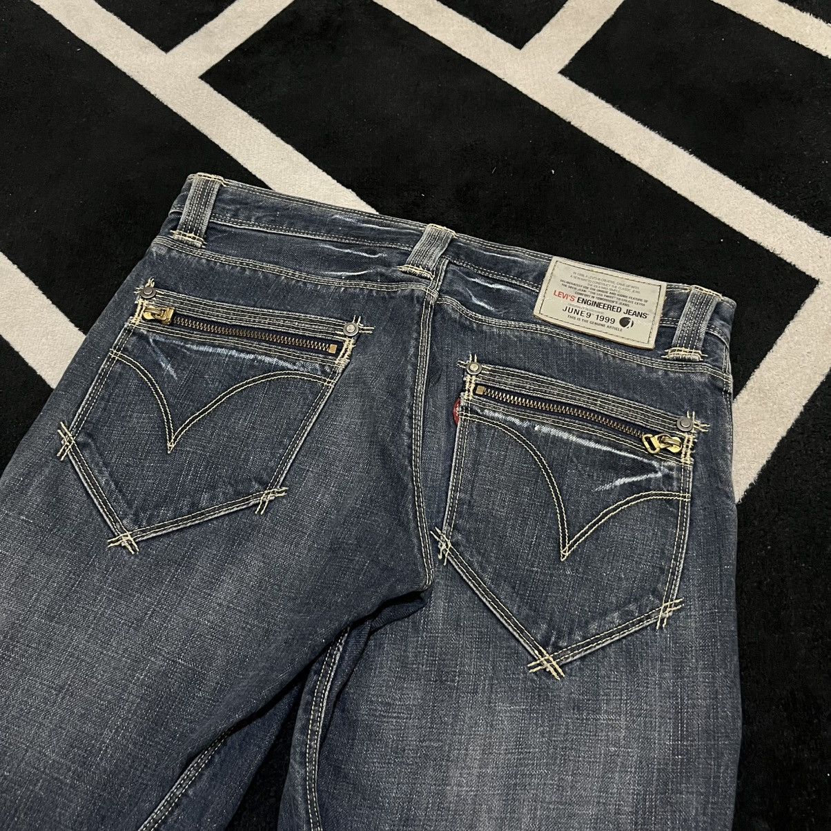 Engineered Garments × Levi's 90s🔥Levi’s Engineered Twist Denim (1999) Size US 30 / EU 46 - 2 Thumbnail