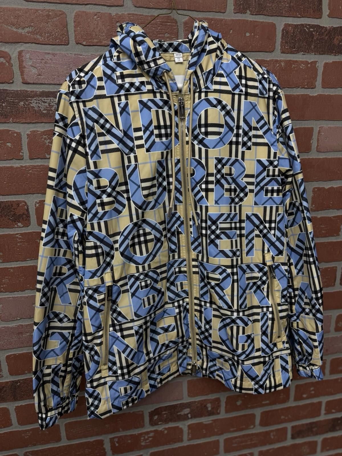Burberry BURBERRY LONDON ZIP UP JACKET NYLON BLUE SIZE (XS) AUTHENTIC Size US XS / EU 42 / 0 - 3 Thumbnail