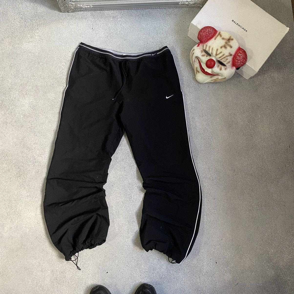 Nike Vintage Y2K Nike Track Pants Baggy Nylon Size US 36 / EU 52 - 1 Thumbnail