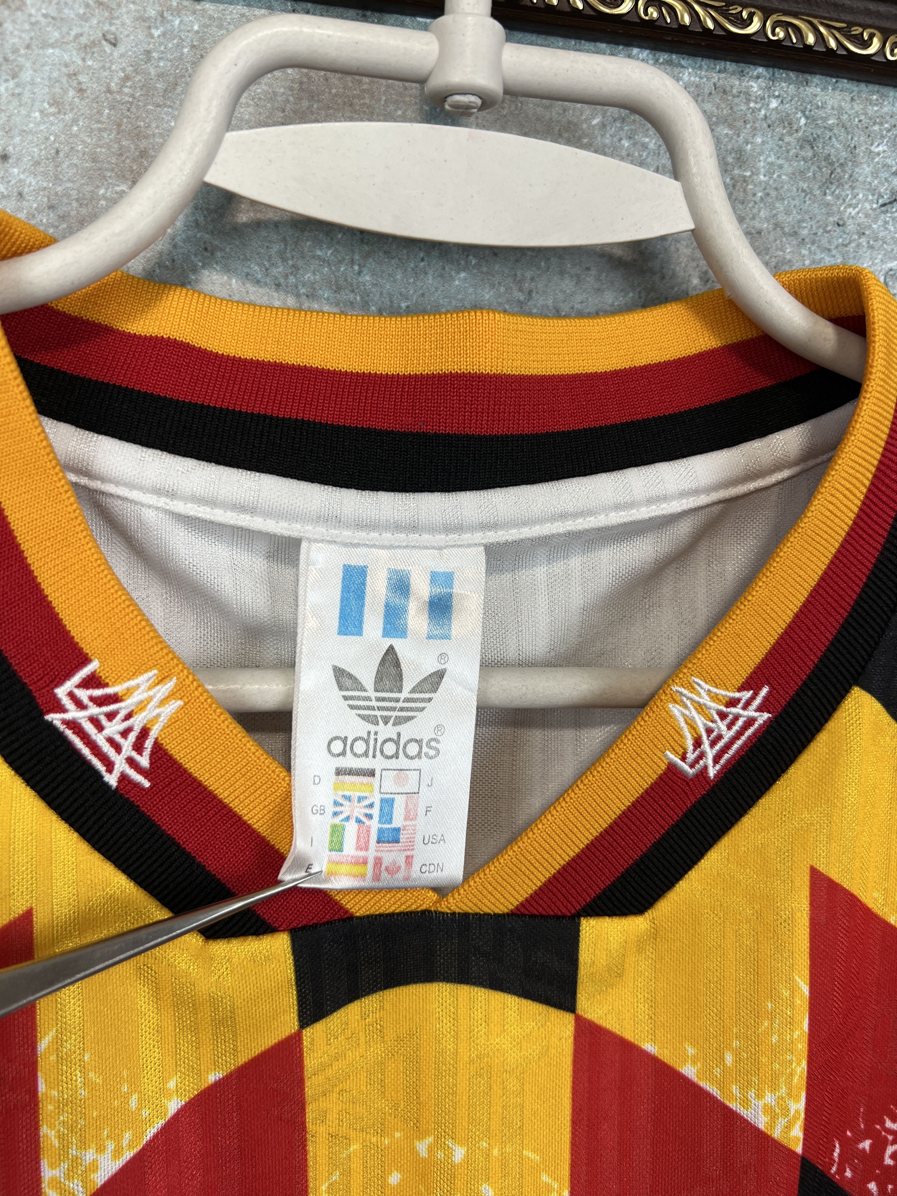Vintage Germany Football Shirt Matthaus Replica Soccer Trikot Jersey Size US XL / EU 56 / 4 - 6 Thumbnail