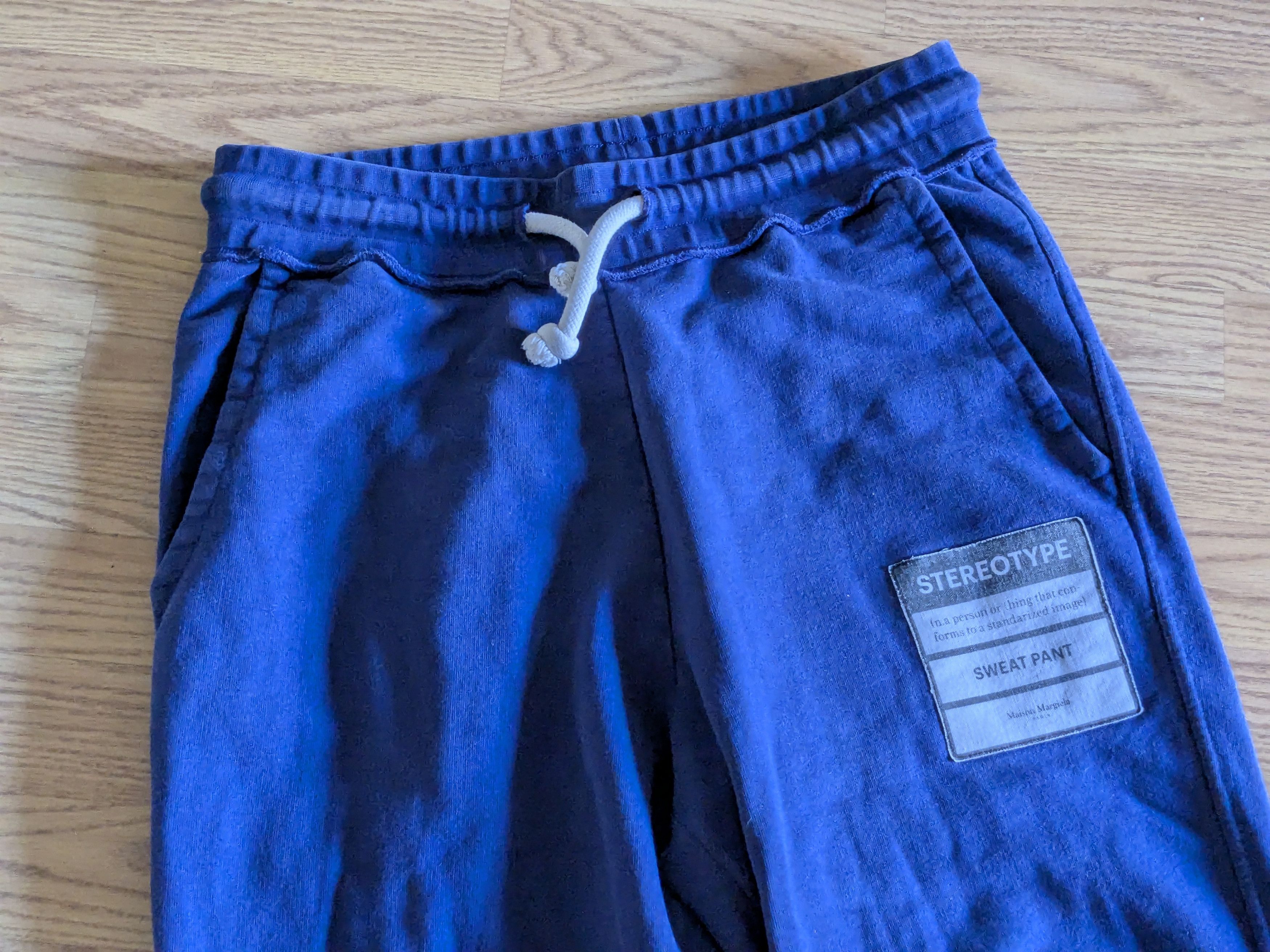 Maison Margiela Maison Margiela Stereotype Sweatpants Blue 46 Size US 30 / EU 46 - 3 Thumbnail