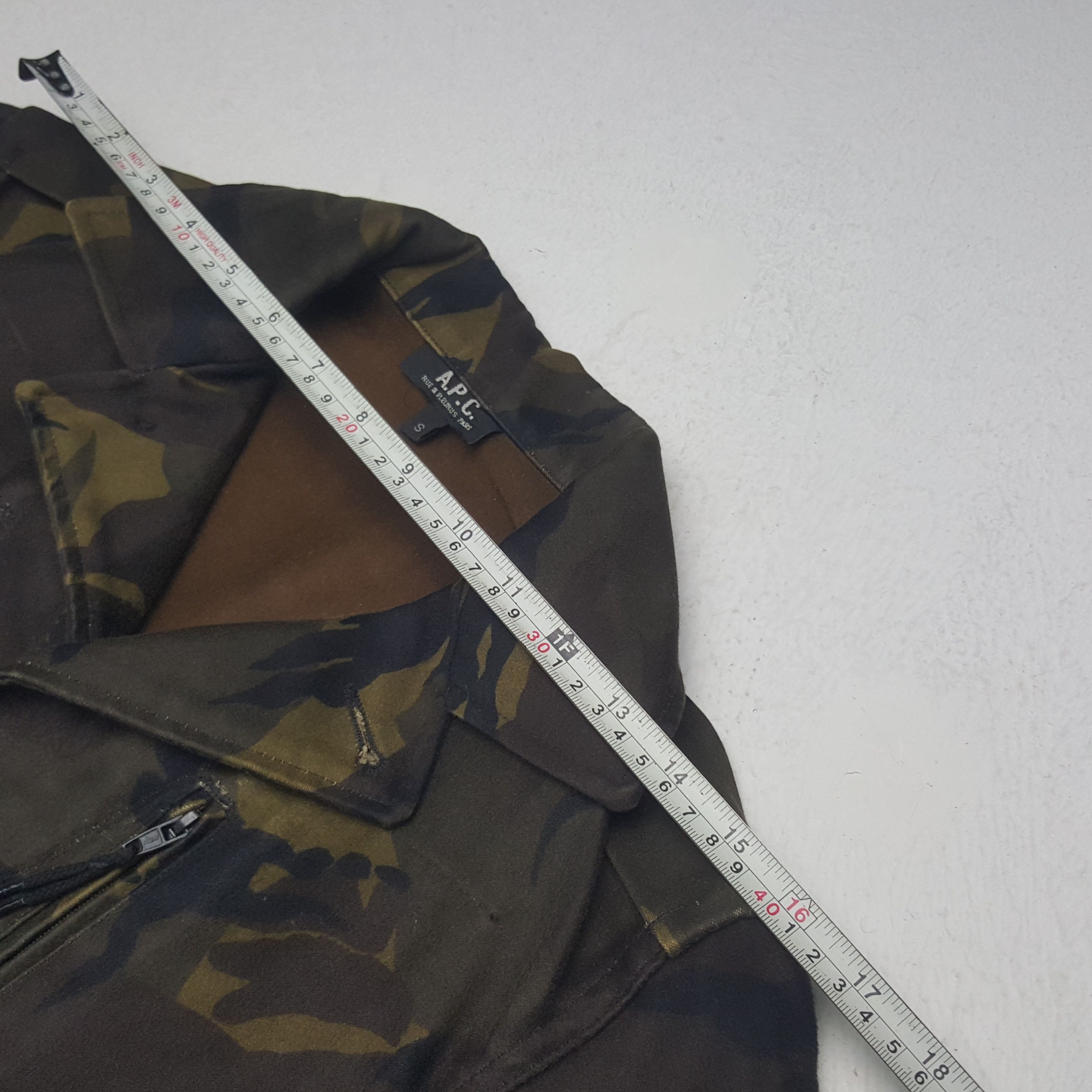 A.P.C. × Vintage Vintage A.P.C. Designer Brand Camo Military Jacket C288N13 Size US XS / EU 42 / 0 - 5 Thumbnail