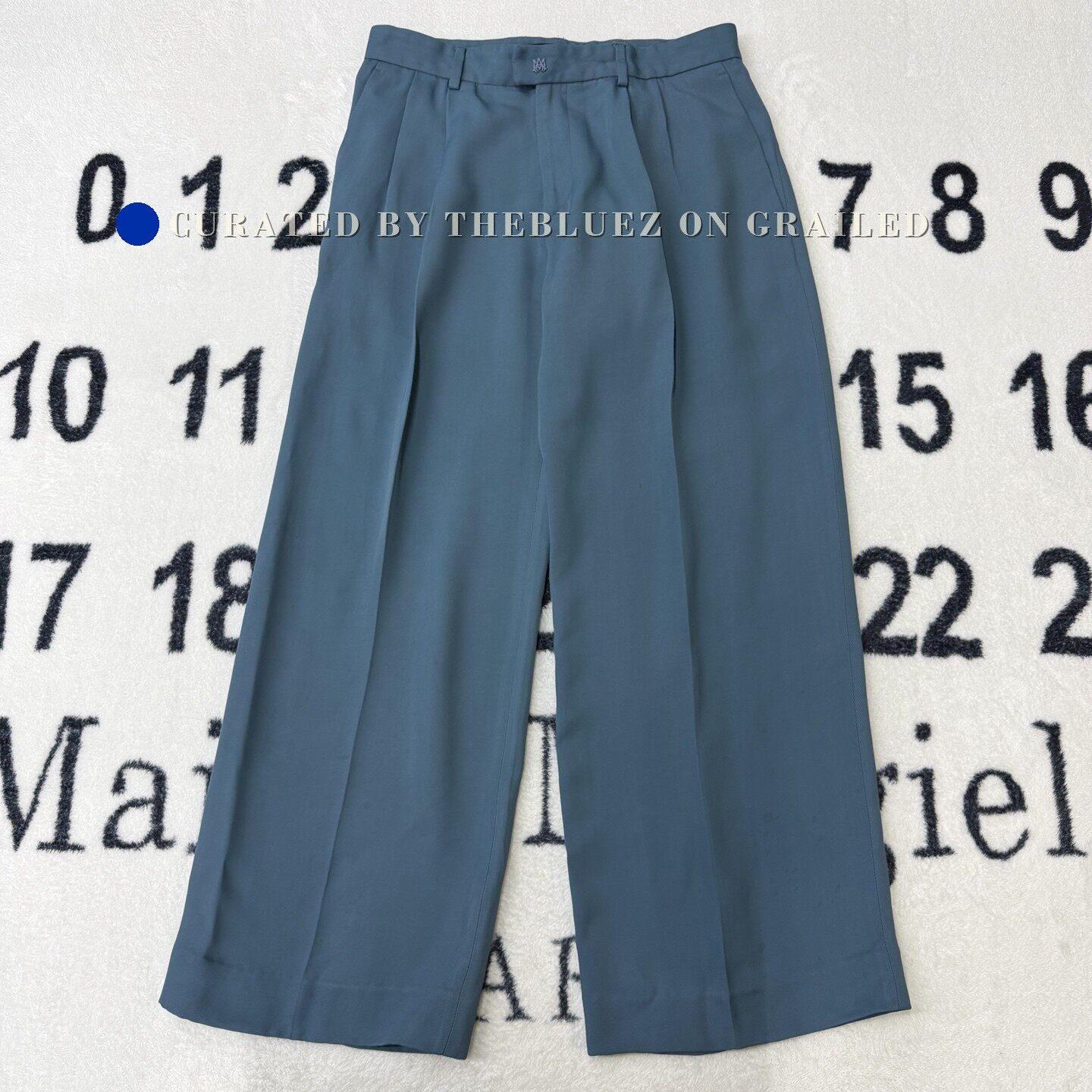 Amiri AMIRI Blue Suit Trousers Size US 34 / EU 50 - 1 Thumbnail