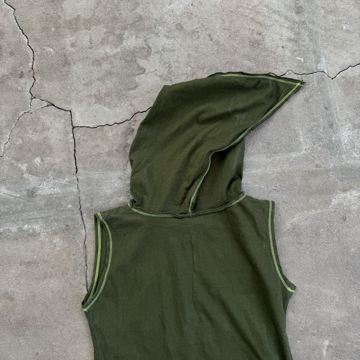 Vintage Vintage Goblin Spiral Fairy Core Hooded Tank Top Size M / US 6-8 / IT 42-44 - 7 Thumbnail