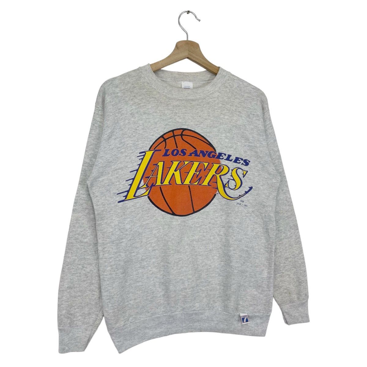 NBA × Vintage 90’s La Lakers Sweatshirt Size US M / EU 48-50 / 2 - 3 Thumbnail
