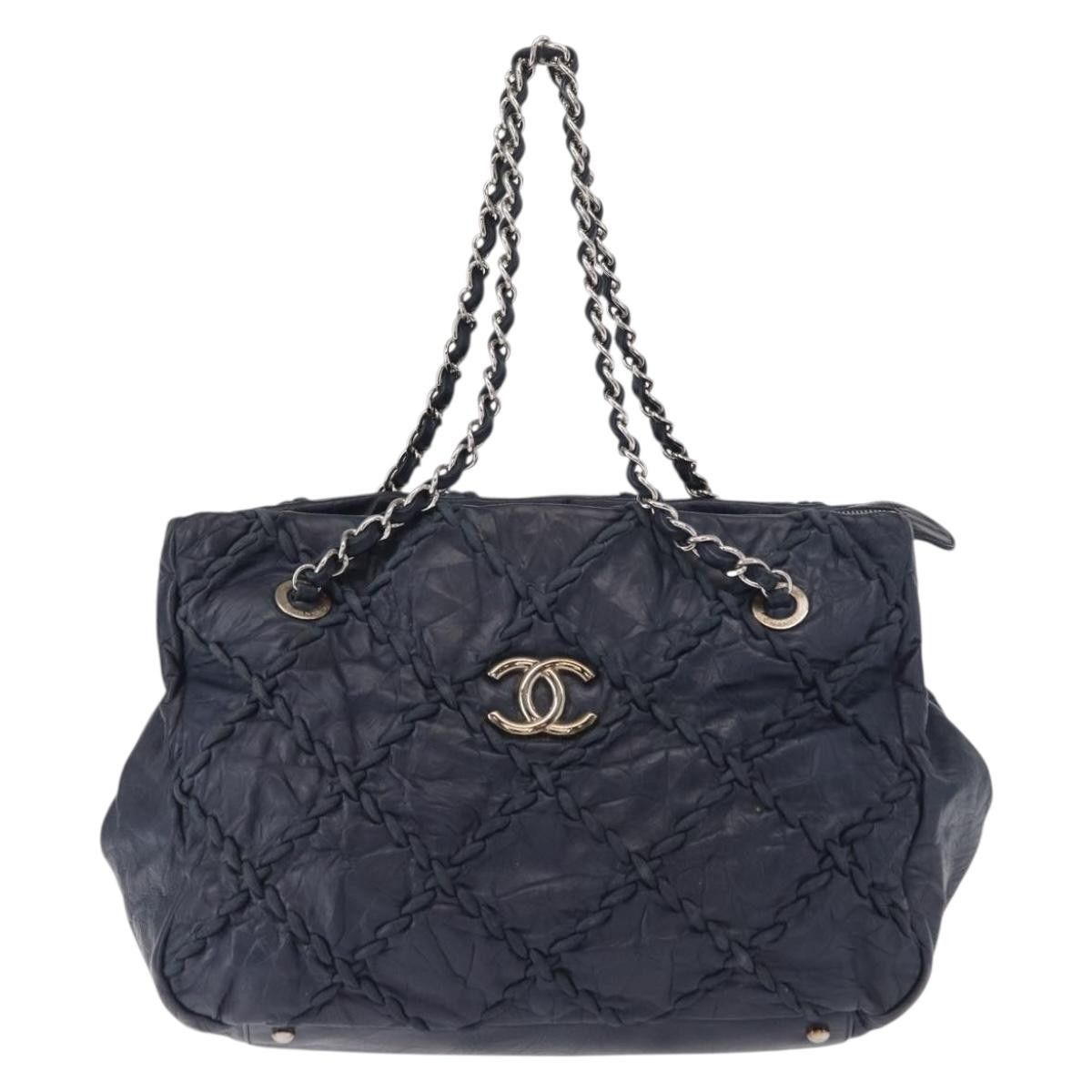 Chanel Chanel Ultra Stitch Chain Tote Quilted Calfskin Size ONE SIZE - 1 Thumbnail