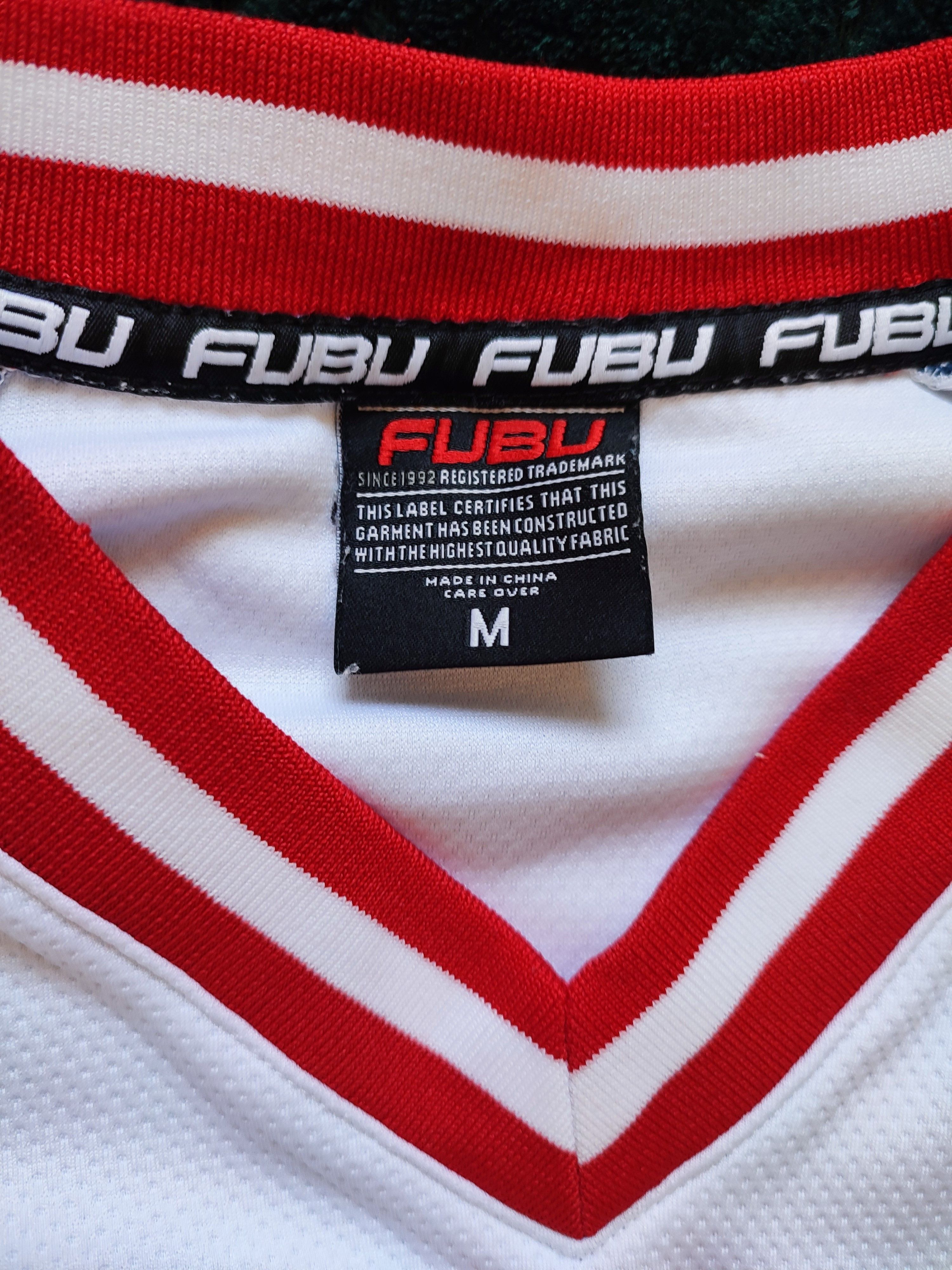 Fubu × Vintage FUBU Vintage 90s Jersey Old School Hip Hop Shirt Long Sleeve Size US M / EU 48-50 / 2 - 8 Thumbnail