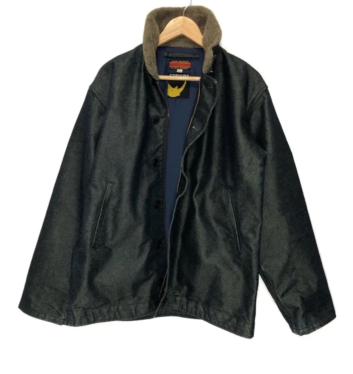 Buzz Rickson's RARE ‼️ Vintage Buzz Rickson's Denim N1 Deck Jacket Size US L / EU 52-54 / 3 - 5 Thumbnail
