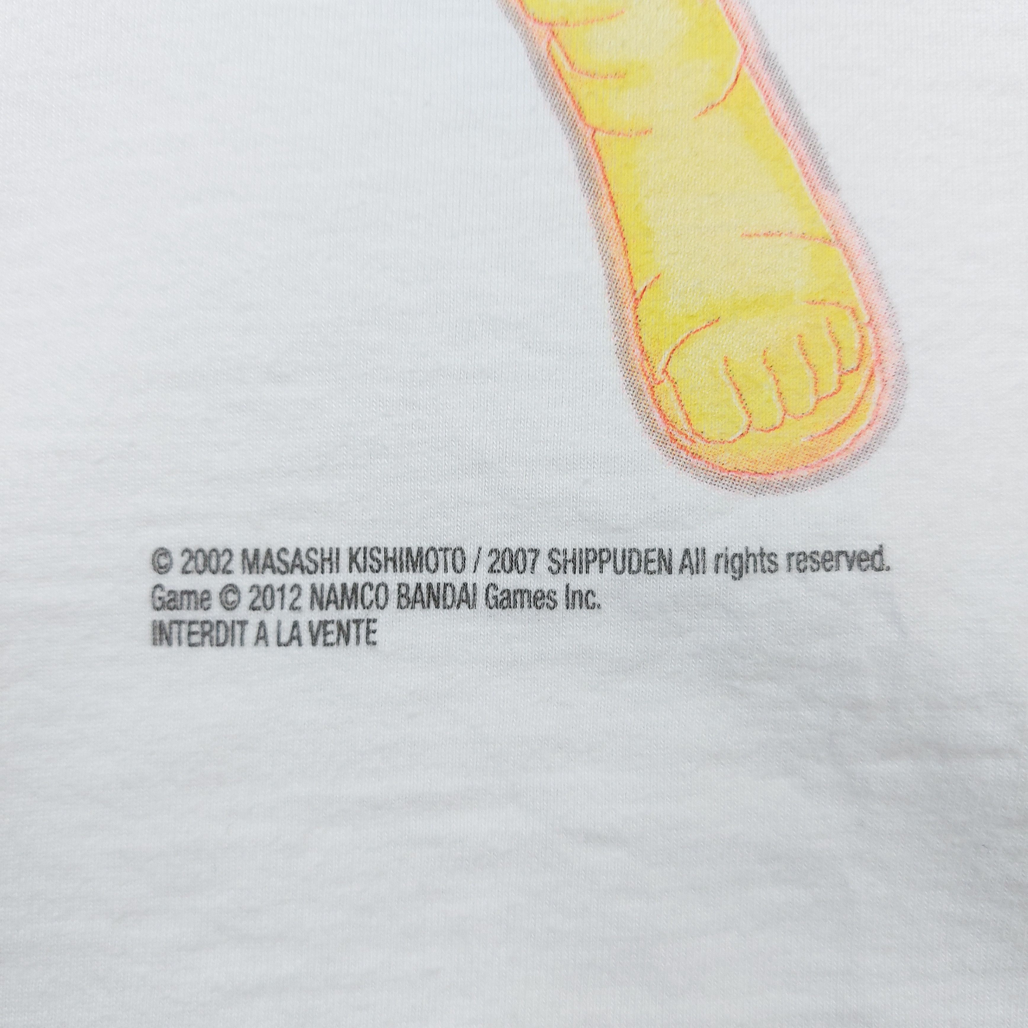Anime 2012 Naruto Shippuden Ultimate Ninja Storm 3 Game Promo TEE Size US L / EU 52-54 / 3 - 6 Thumbnail