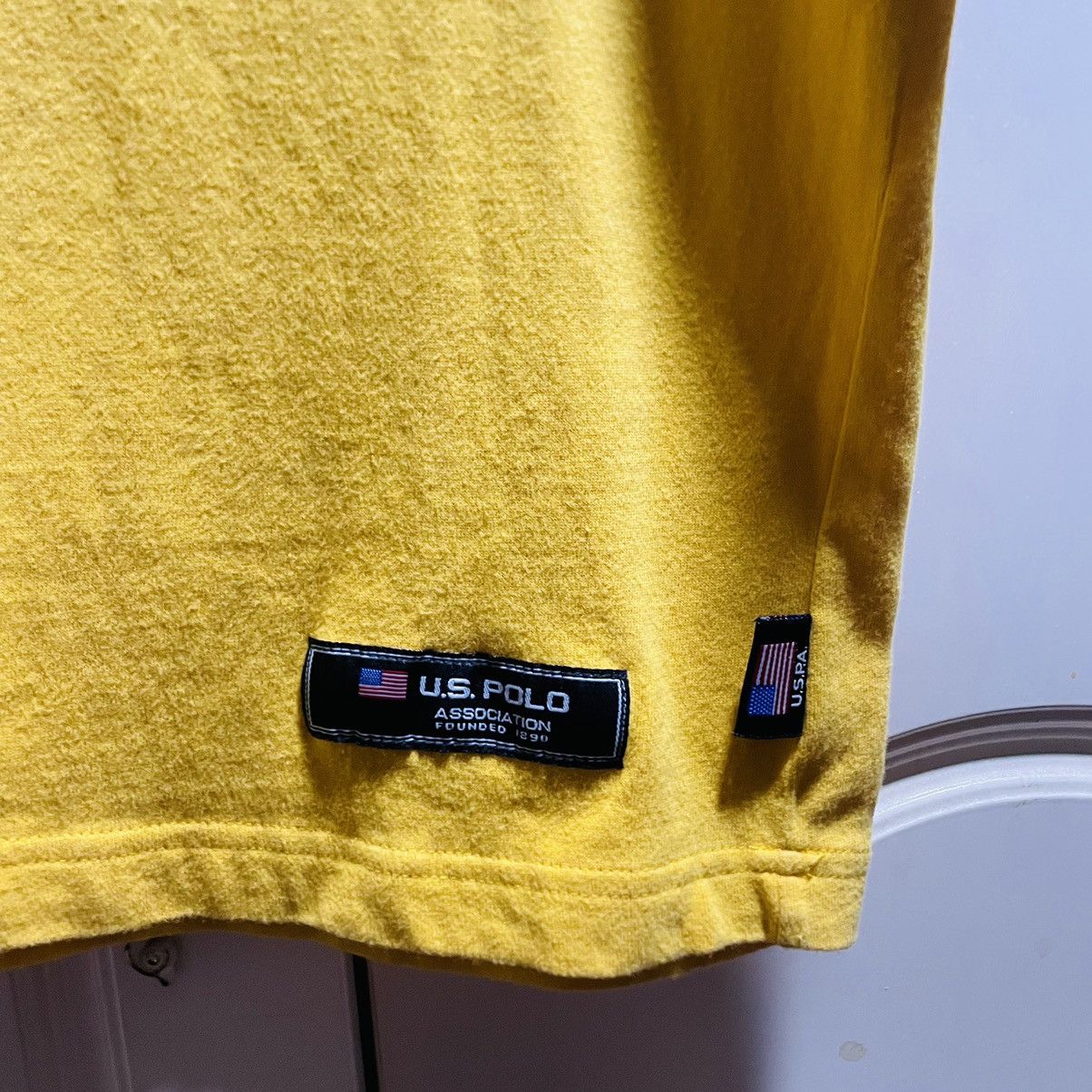 U.S. Polo Assn. × Vintage Vintage USPA V Neck Tee Size US M / EU 48-50 / 2 - 3 Thumbnail