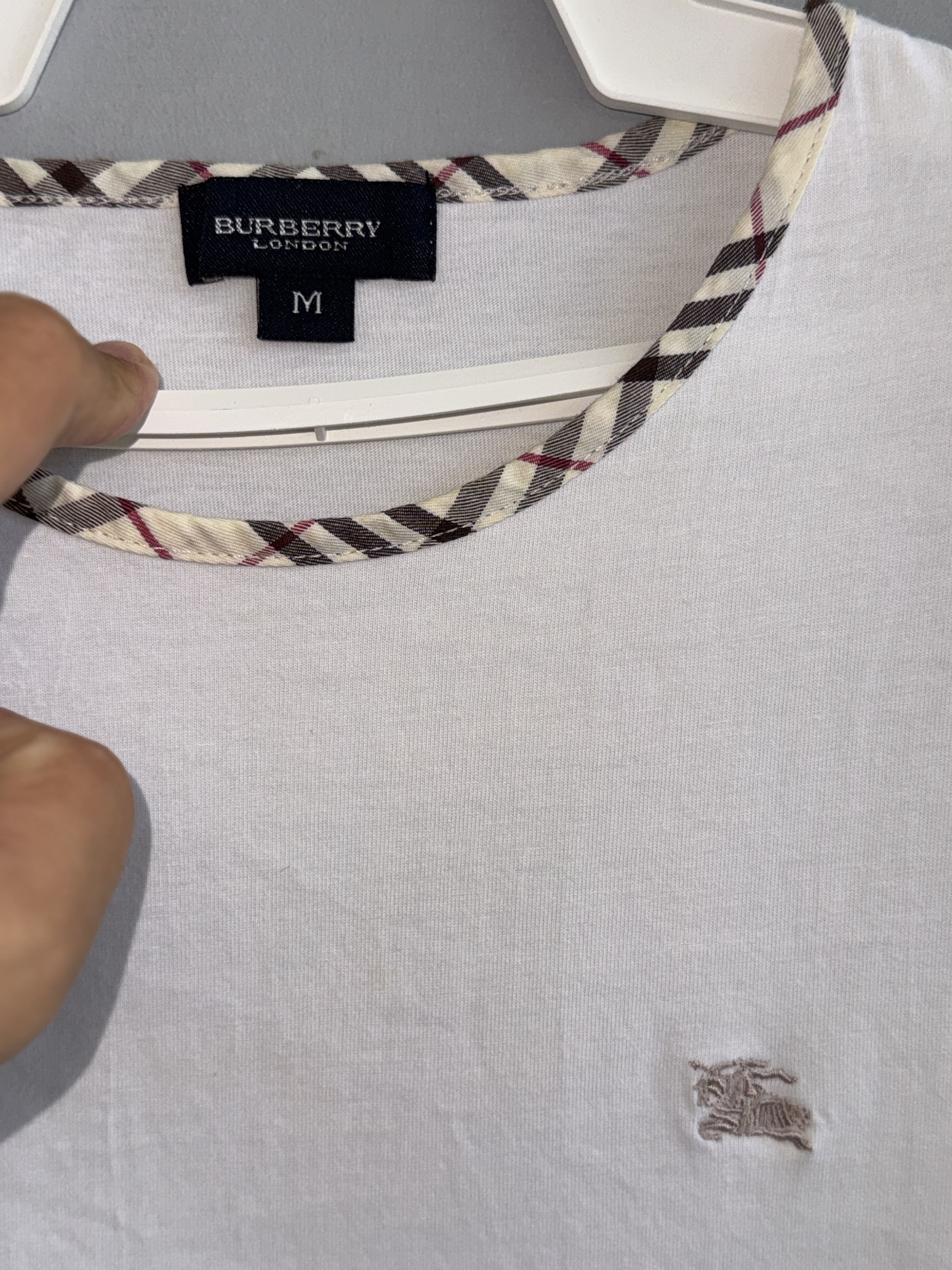 Burberry Burberry Nova Check T-Shirt Size M / US 6-8 / IT 42-44 - 3 Thumbnail