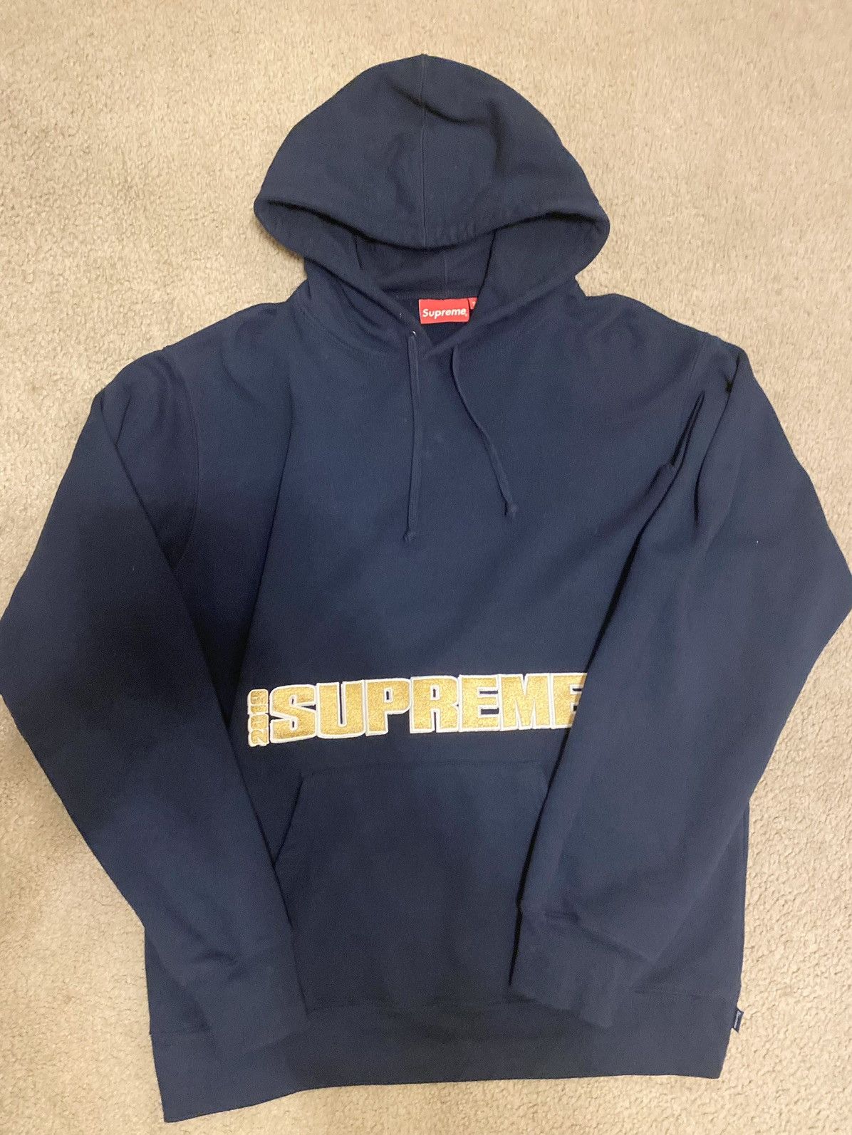 Supreme Supreme 2019 Blockbuster Hooded Swearshirt Grailed