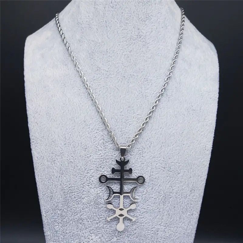 Jewelry × Vintage Sceal Sigil of Lilith Stainless Steel Satan Necklace Size ONE SIZE - 3 Thumbnail