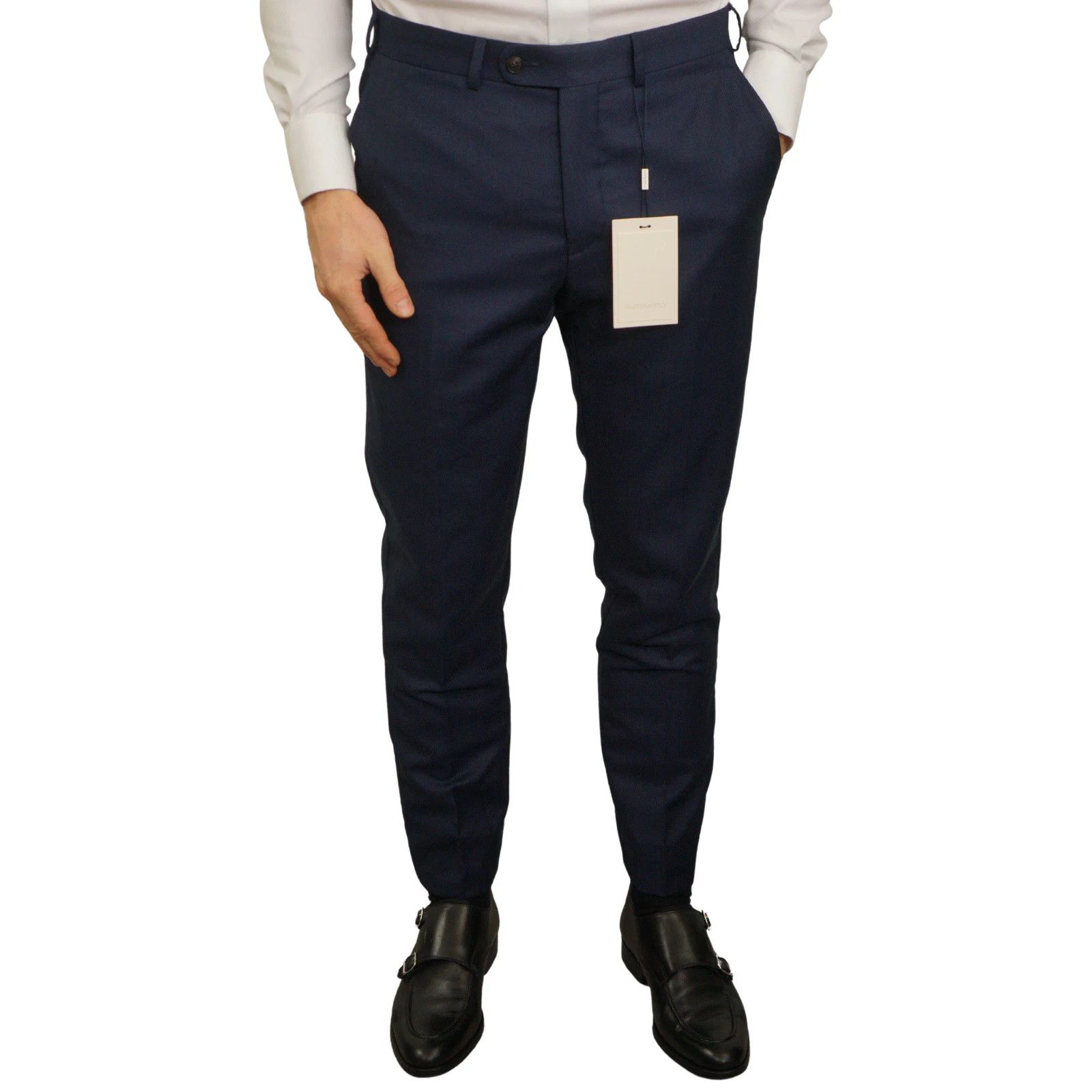 Suitsupply Men Suitsupply Suit La Spalla Blue Vitale Barberis UK/US40L Size 40L - 7 Thumbnail