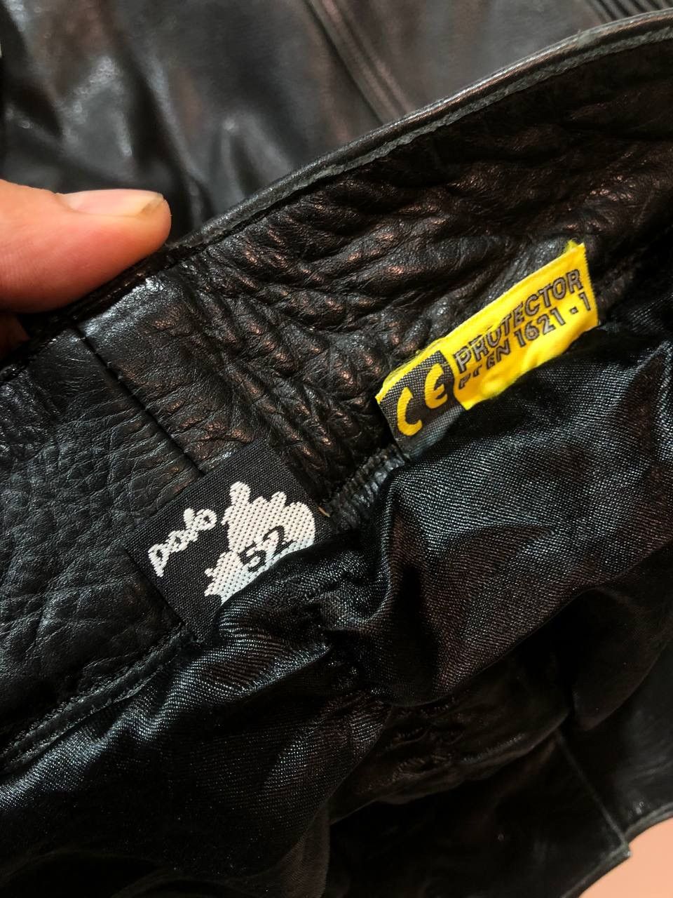 Genuine Leather Polo Racing Moto Leather Pants Black Size US 32 / EU 48 - 9 Thumbnail