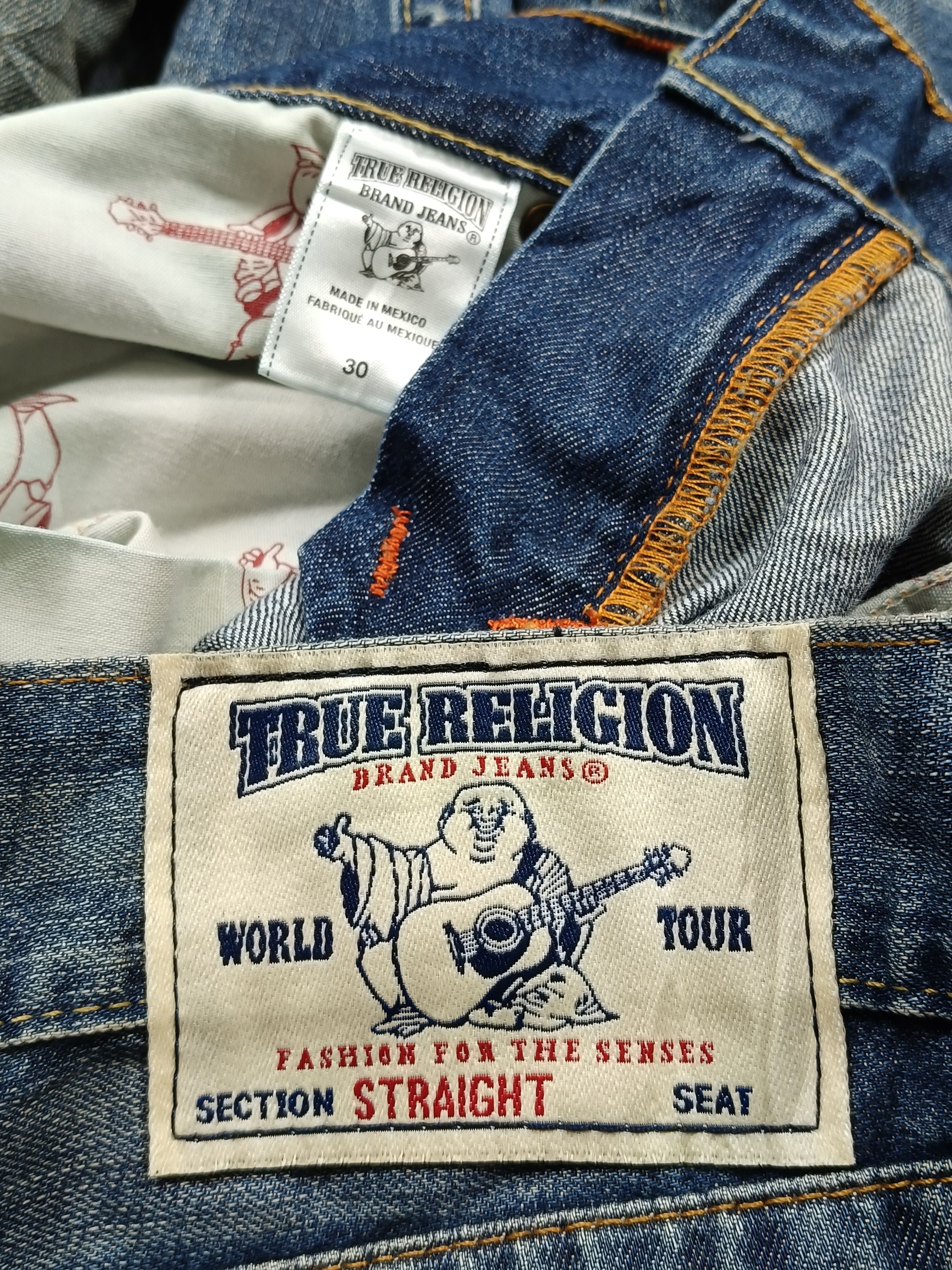 True Religion Low rise straight jeans size 32 Size US 32 / EU 48 - 11 Thumbnail