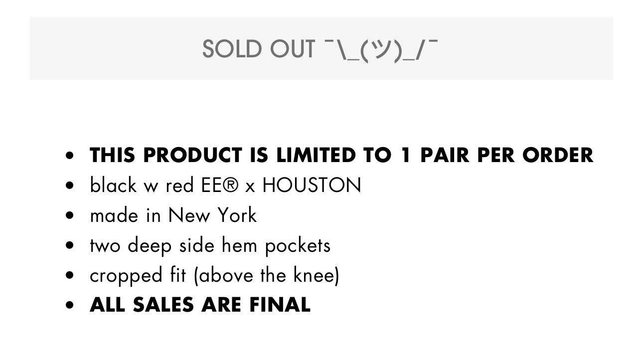 Eric Emanuel × NCAA Eric Emanuel Houston Basic Shorts Large Size US 34 / EU 50 - 11 Thumbnail
