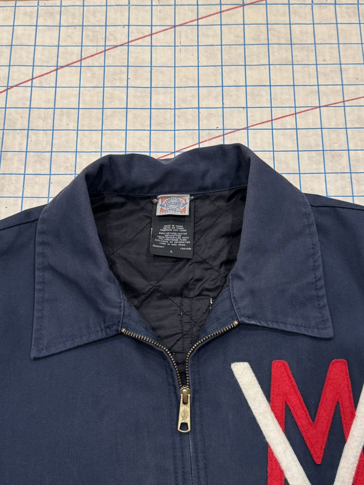 Ebbets Field Flannels Ebbets Field Flannels Vancouver Mounties Full Zip Jacket Lrg Size US L / EU 52-54 / 3 - 7 Thumbnail