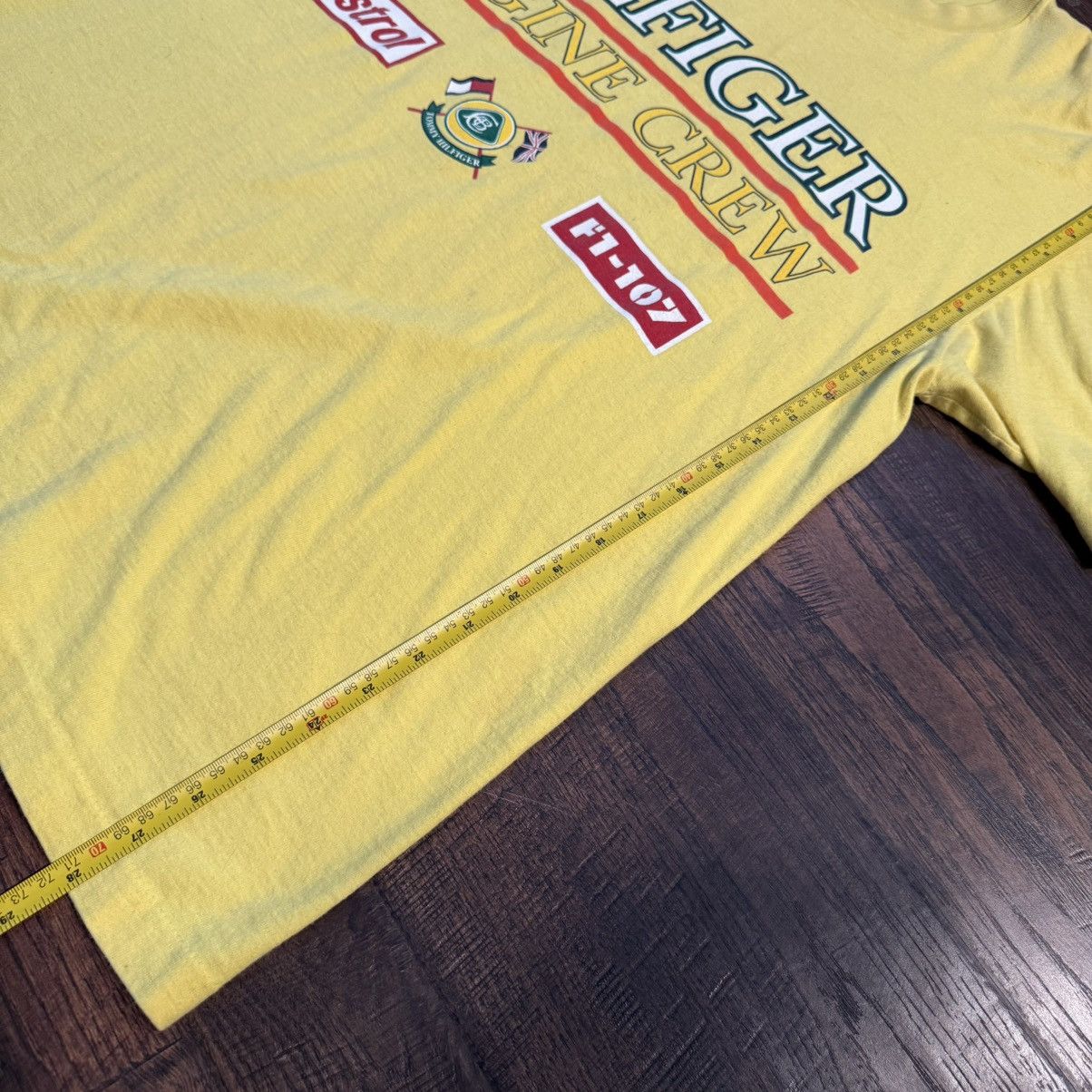 Other Vintage Tommy Hilfiger Engine Crew Castrol F1 Racing Tee Size US L / EU 52-54 / 3 - 9 Thumbnail