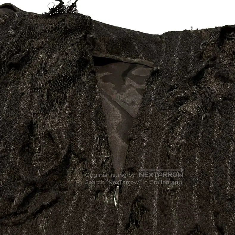 Yohji Yamamoto Yohji Yamamoto size 2 LIMI feu yohji Yamamoto 25aw damaged Size 24" / US 00 / IT 34 - 6 Thumbnail