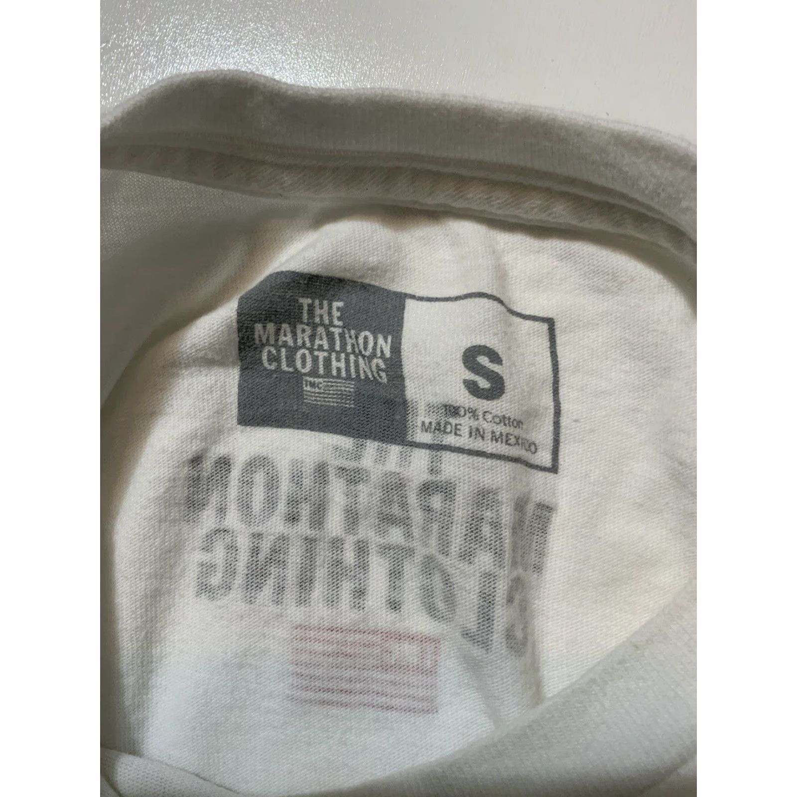 Vintage VINTAGE The Marathon Clothing Nipsey Hussle Crown White S/S Crewneck Graphic T-Shirt SM Size US S / EU 44-46 / 1 - 7 Thumbnail