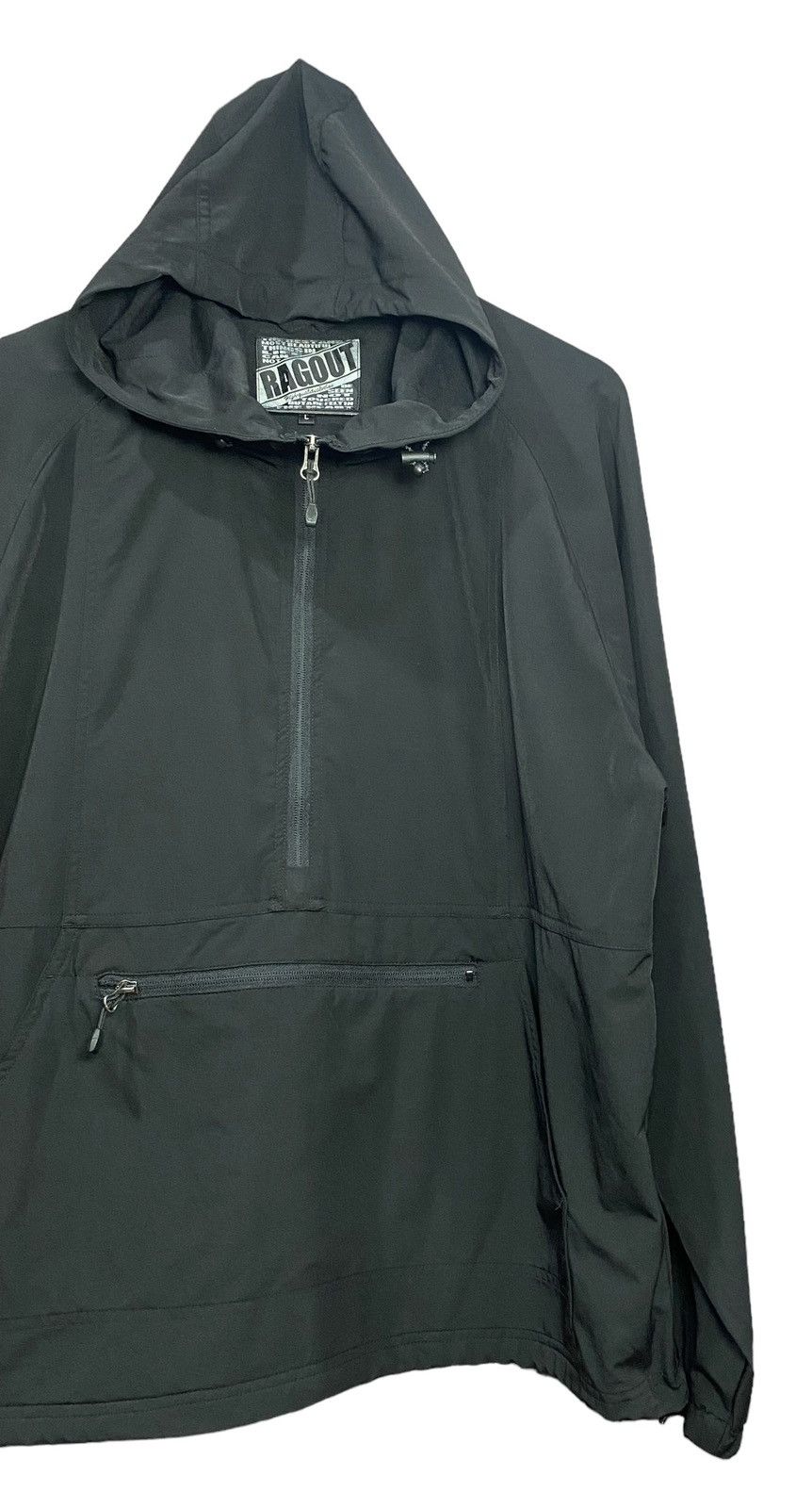 Japanese Brand RAG OUT Zipper Hoodie Anorak Jacket Size US L / EU 52-54 / 3 - 2 Thumbnail
